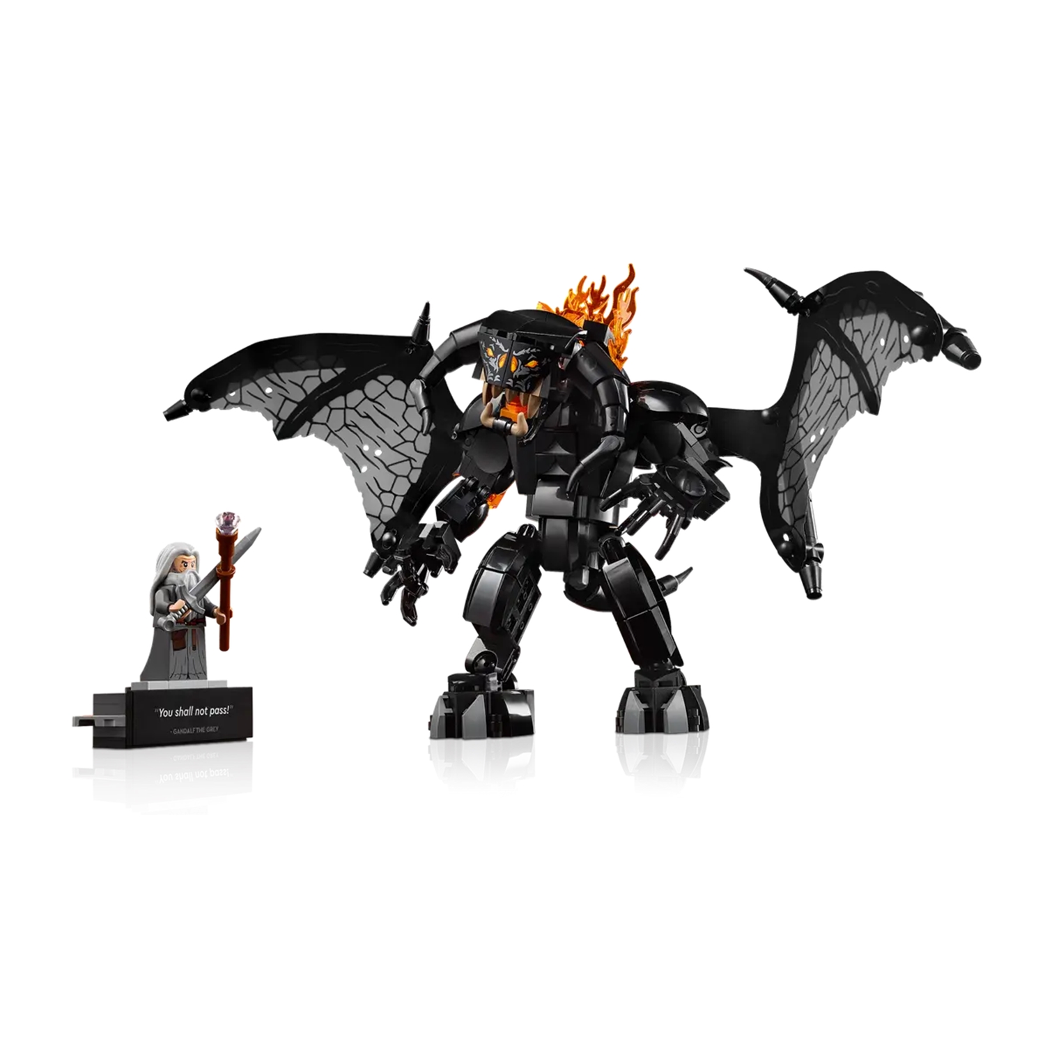 LEGO 10367 Icons Balrog Buchstütze