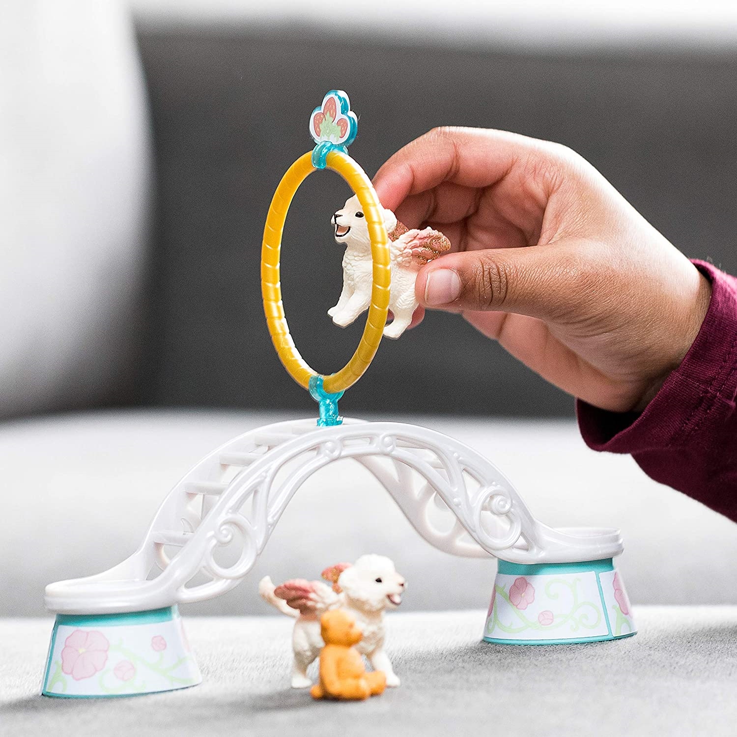 Schleich 42524 bayala® Training für geflügelte Babylöwen