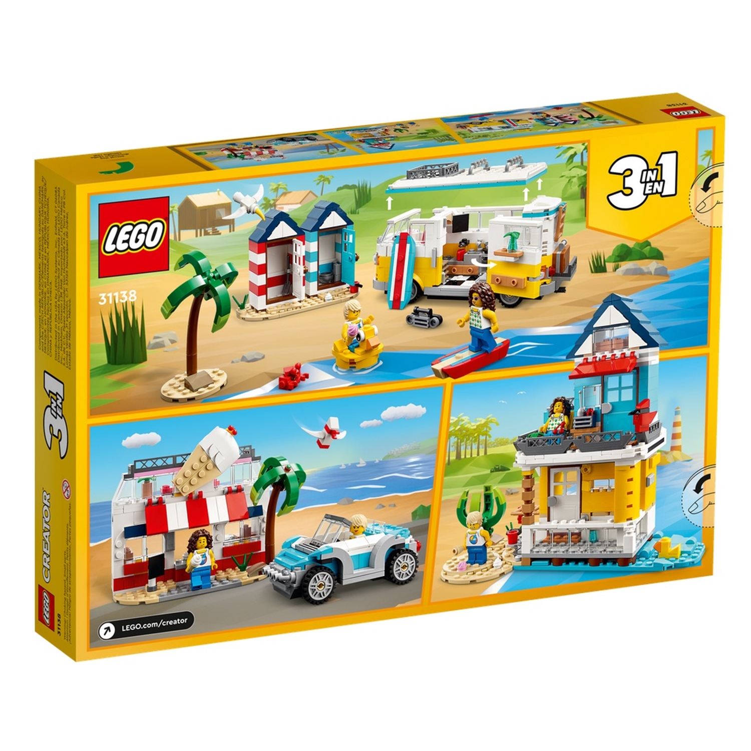 LEGO 31138 Strandcampingbus