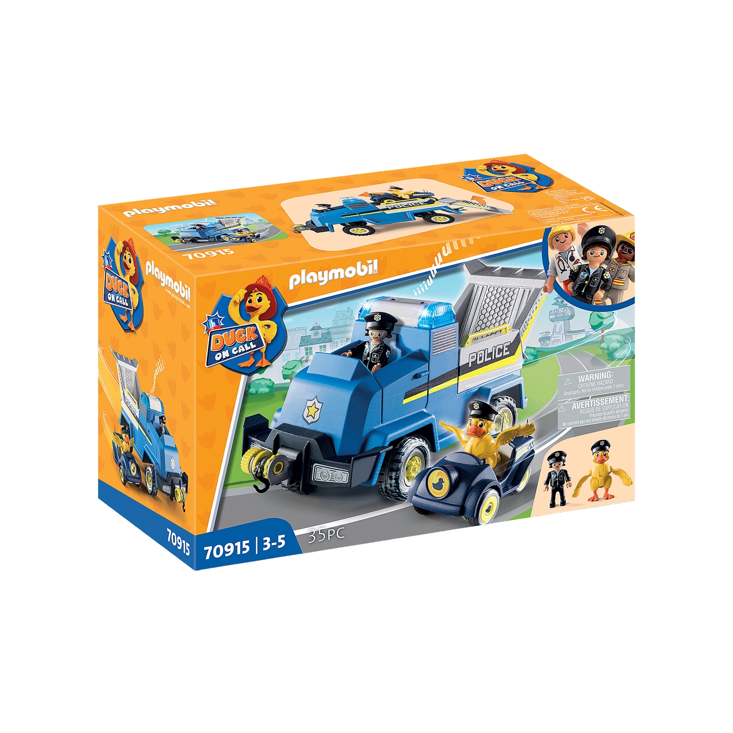 PLAYMOBIL 70915 Duck on Call - Polizei Einsatzfahrzeug