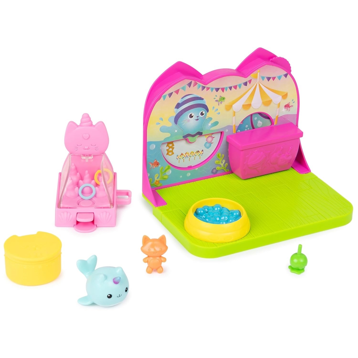 Spin Master 6068287 Gabby's Dollhouse – Deluxe Room - Carnival (Cat Ad