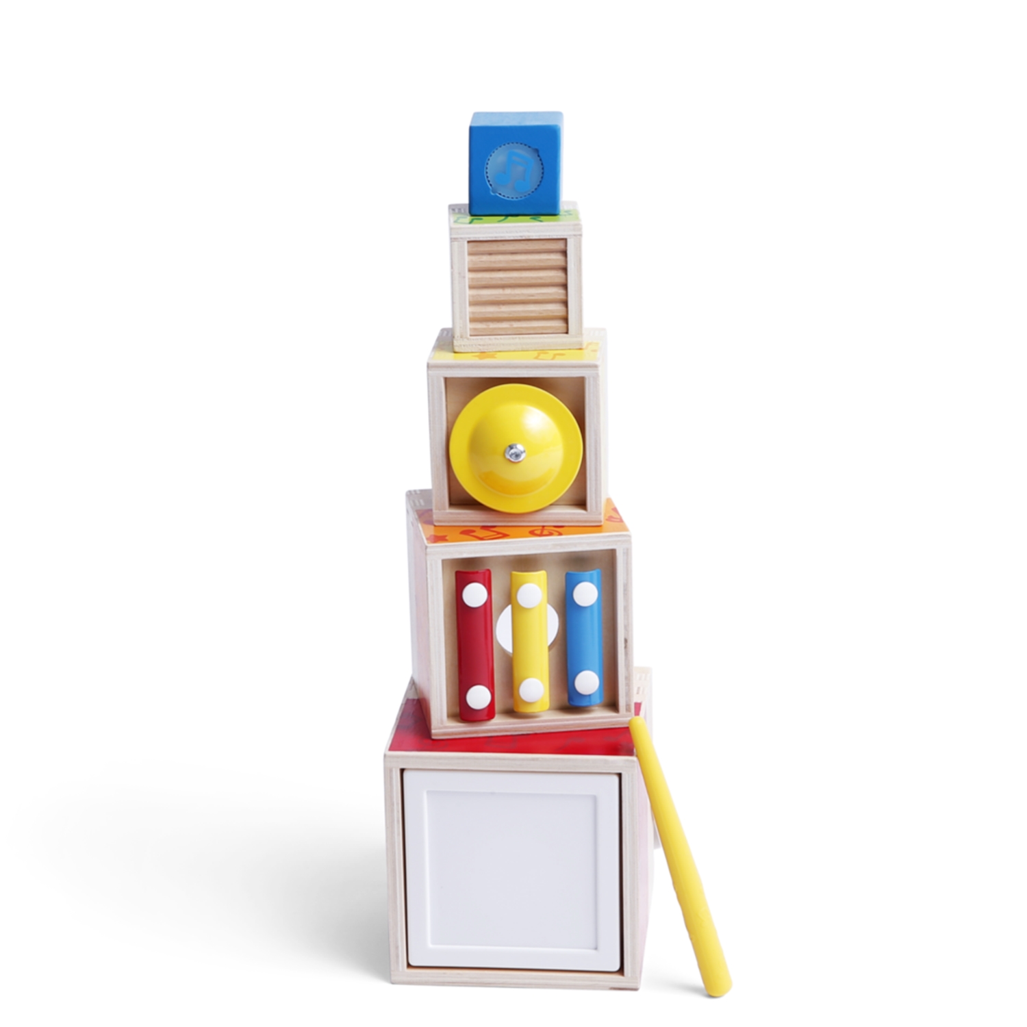 Hape E0336 Musik-Stapelwürfel