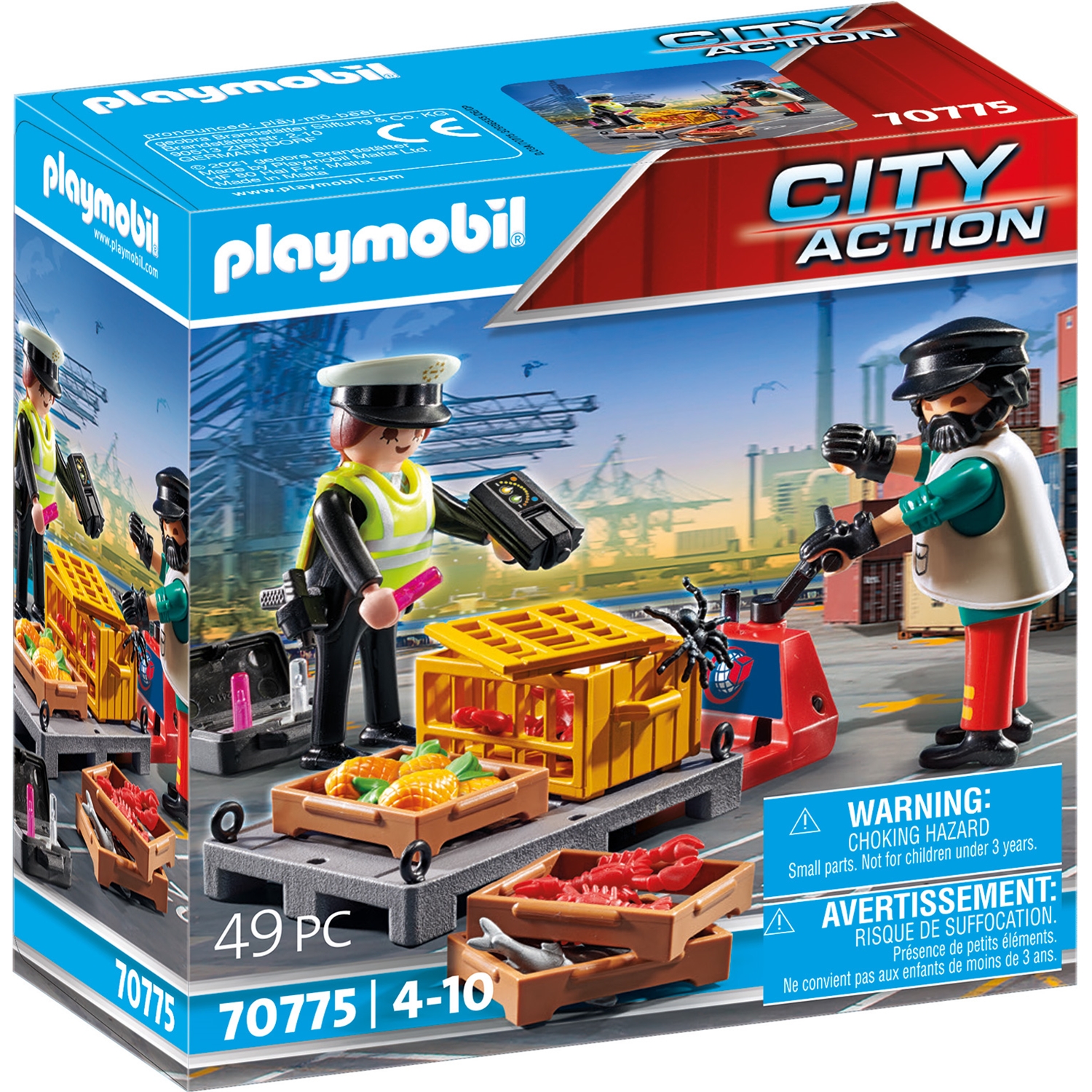 PLAYMOBIL 70775 City Action 70775 Zollkontrolle