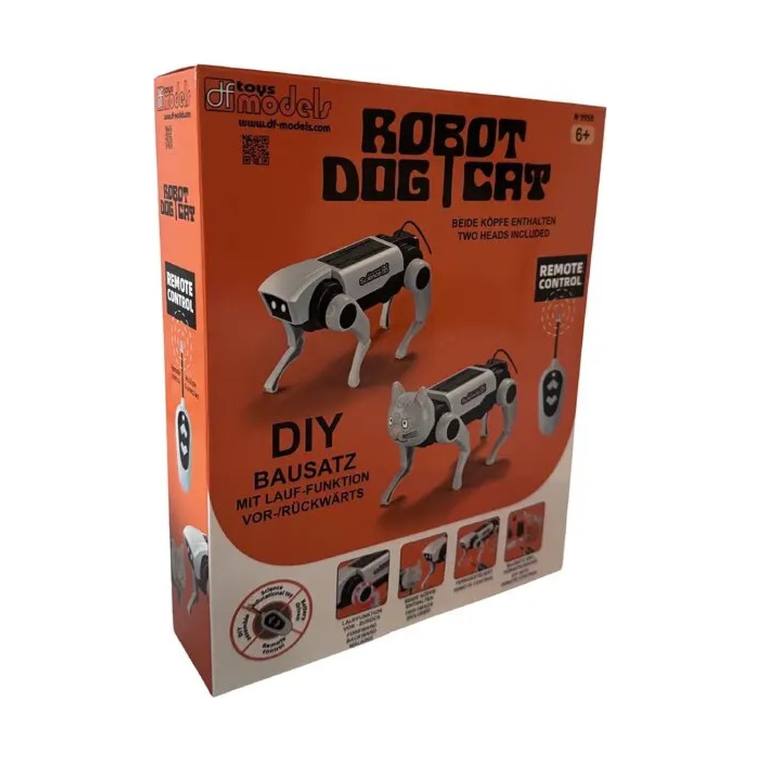 DF-Models 9955 Robot Dog+Cat DIY Bausatz Remote Control