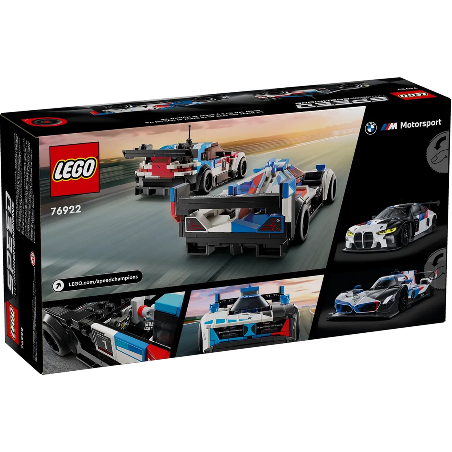 LEGO 76922 BMW M4 GT3 & BMW M Hybrid V8 Rennwagen