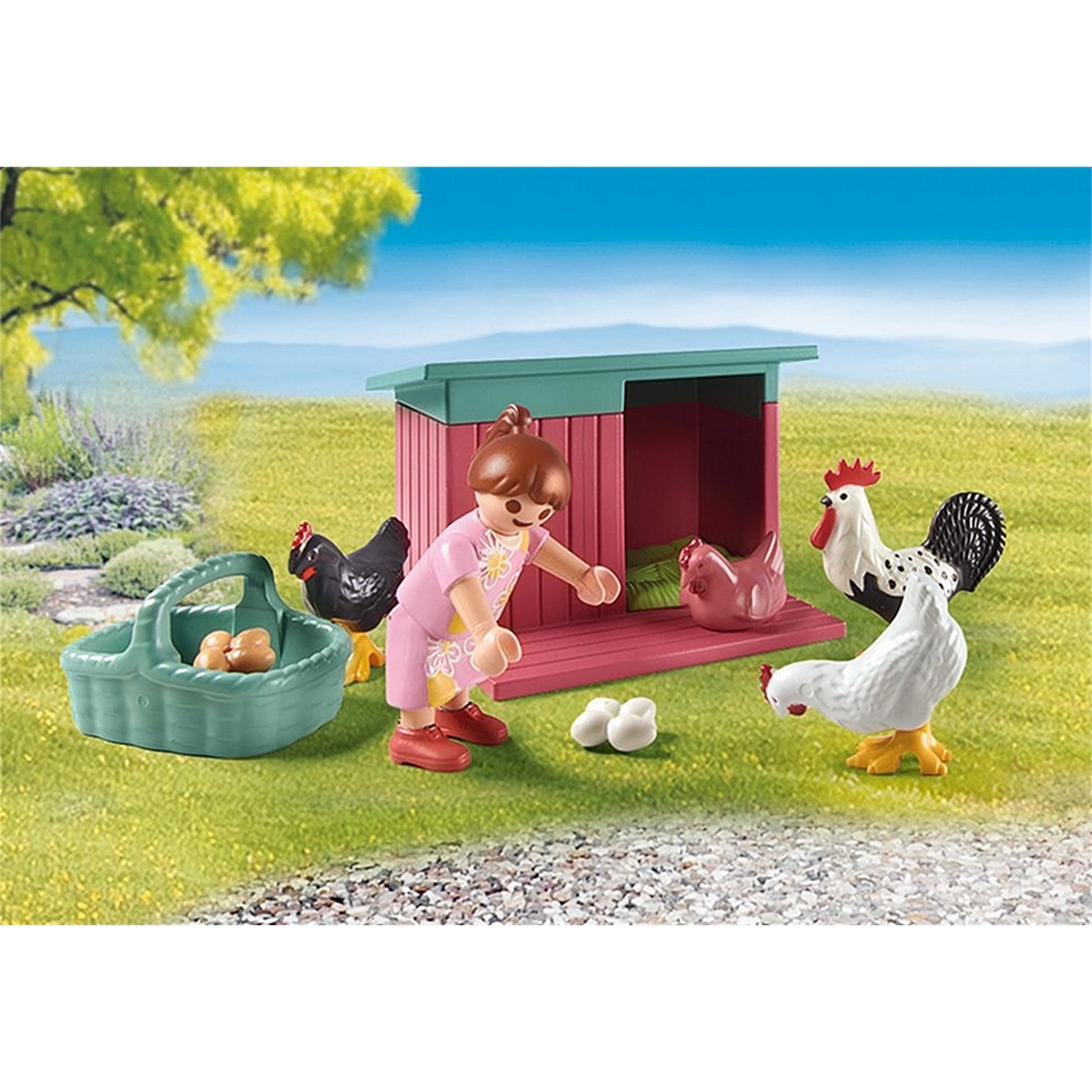 PLAYMOBIL 71510 Kleine Hühnerfarm im Tiny House Garten