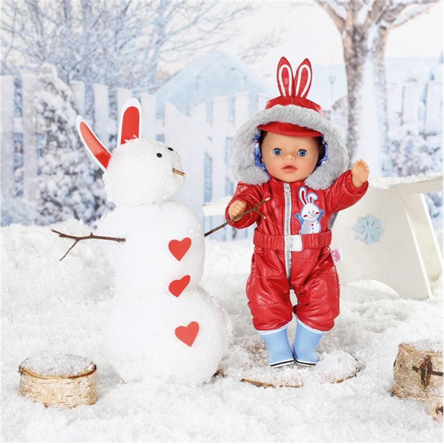 Zapf Creation 833100 BABY born Kindergarten Schneeanzug 36 cm
