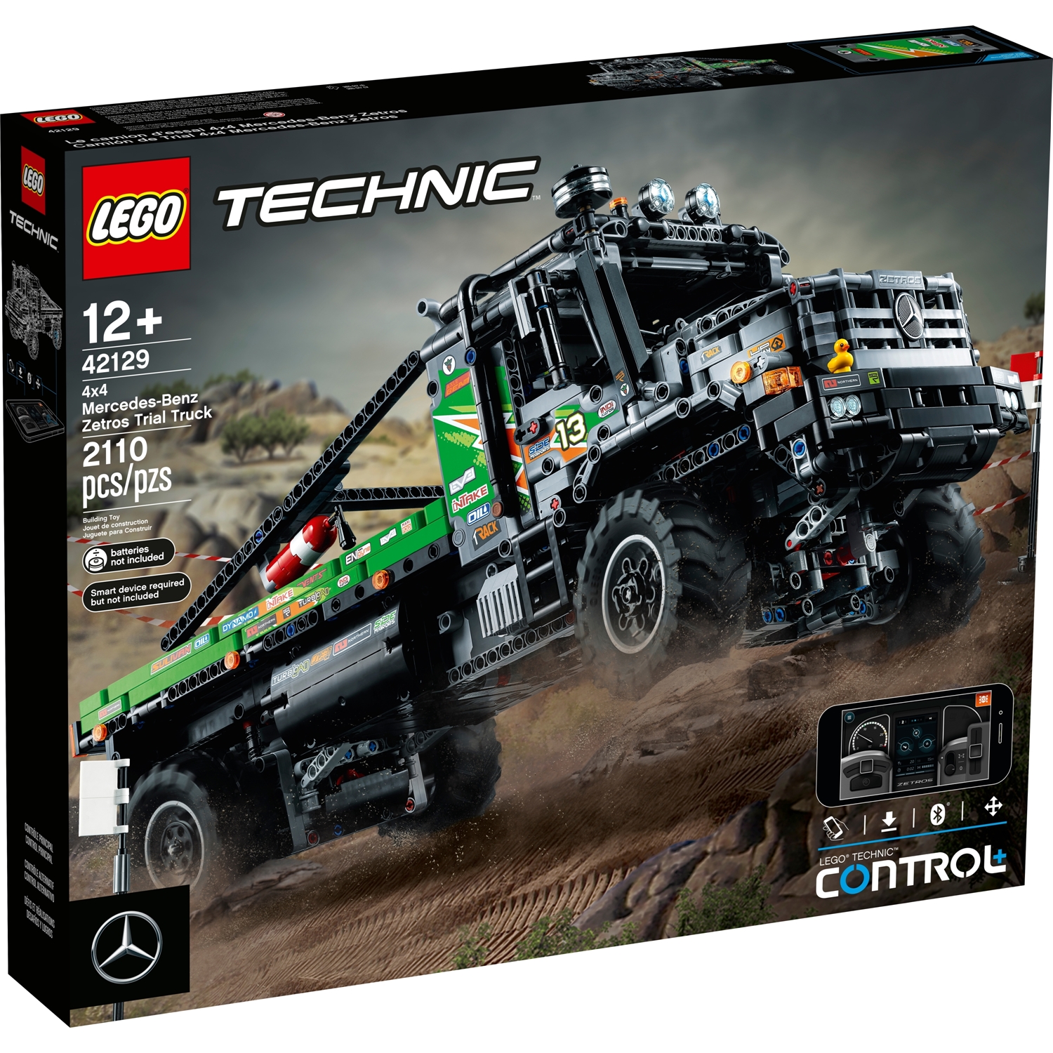 Lego 42129 Technic 4x4 Mercedes-Benz Zetros Offroad-Truck