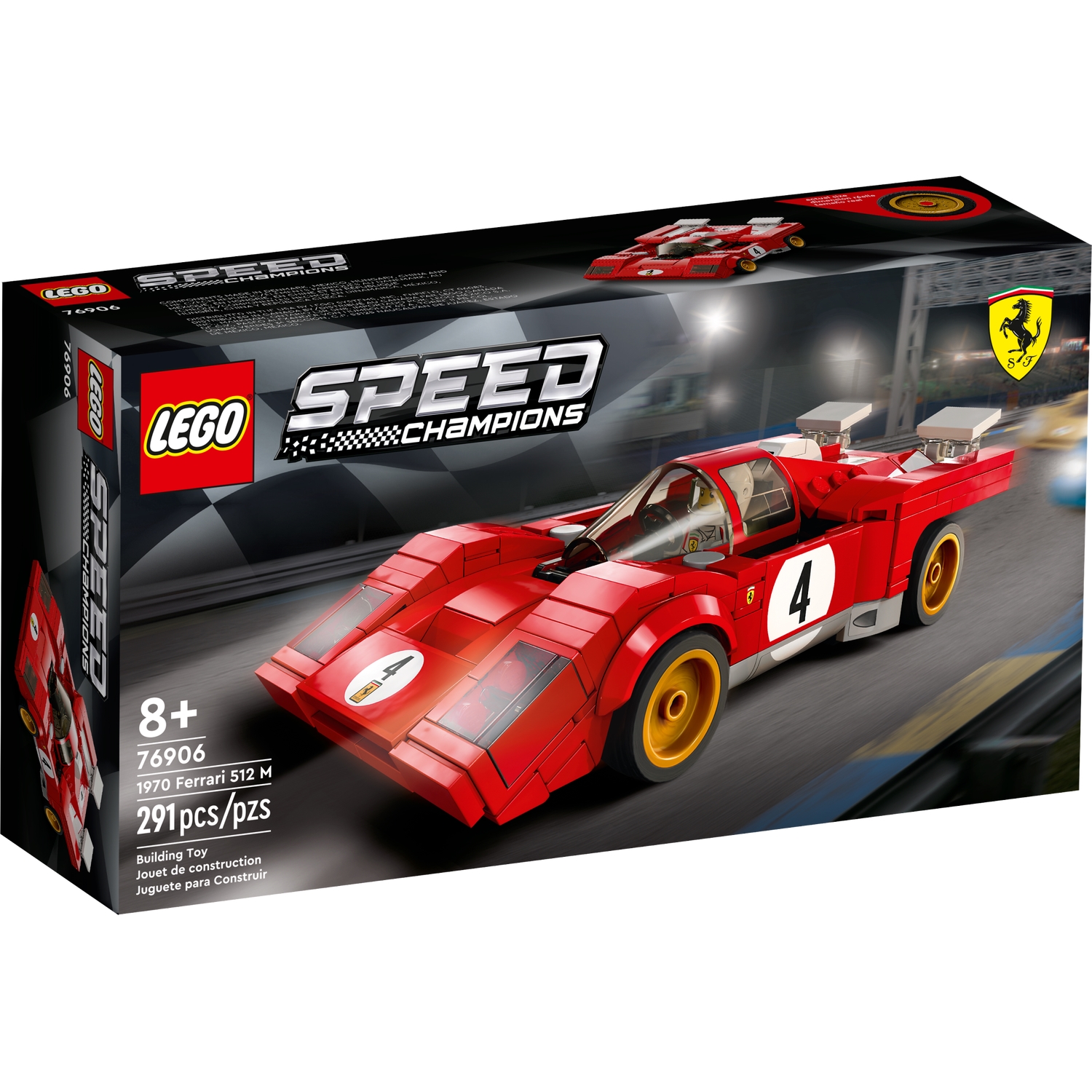 Lego 76906 Speed Champions 1970 Ferrari 512 M
