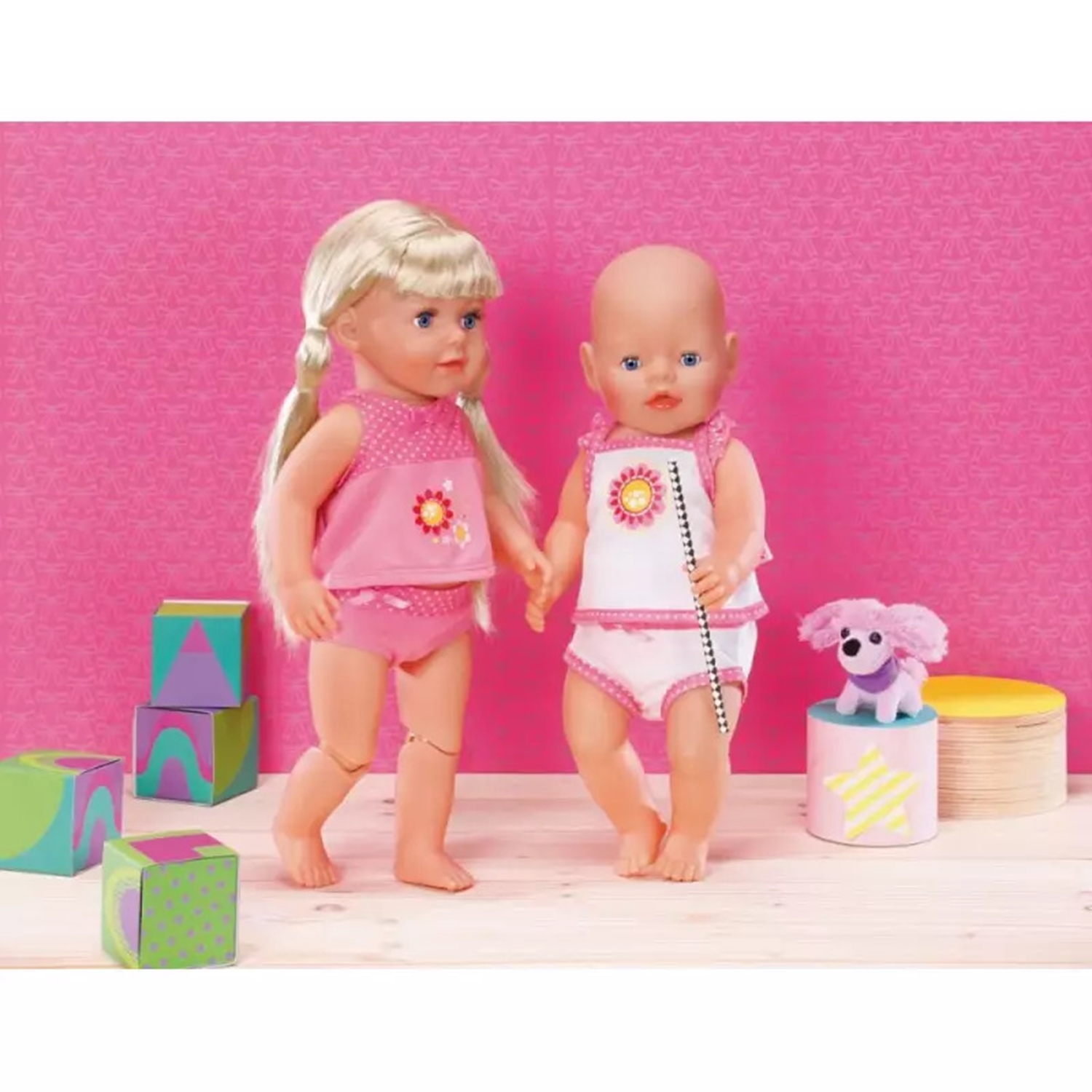 Zapf Creation 870235 Dolly Moda Unterwäsche, für Puppen 38-46 cm