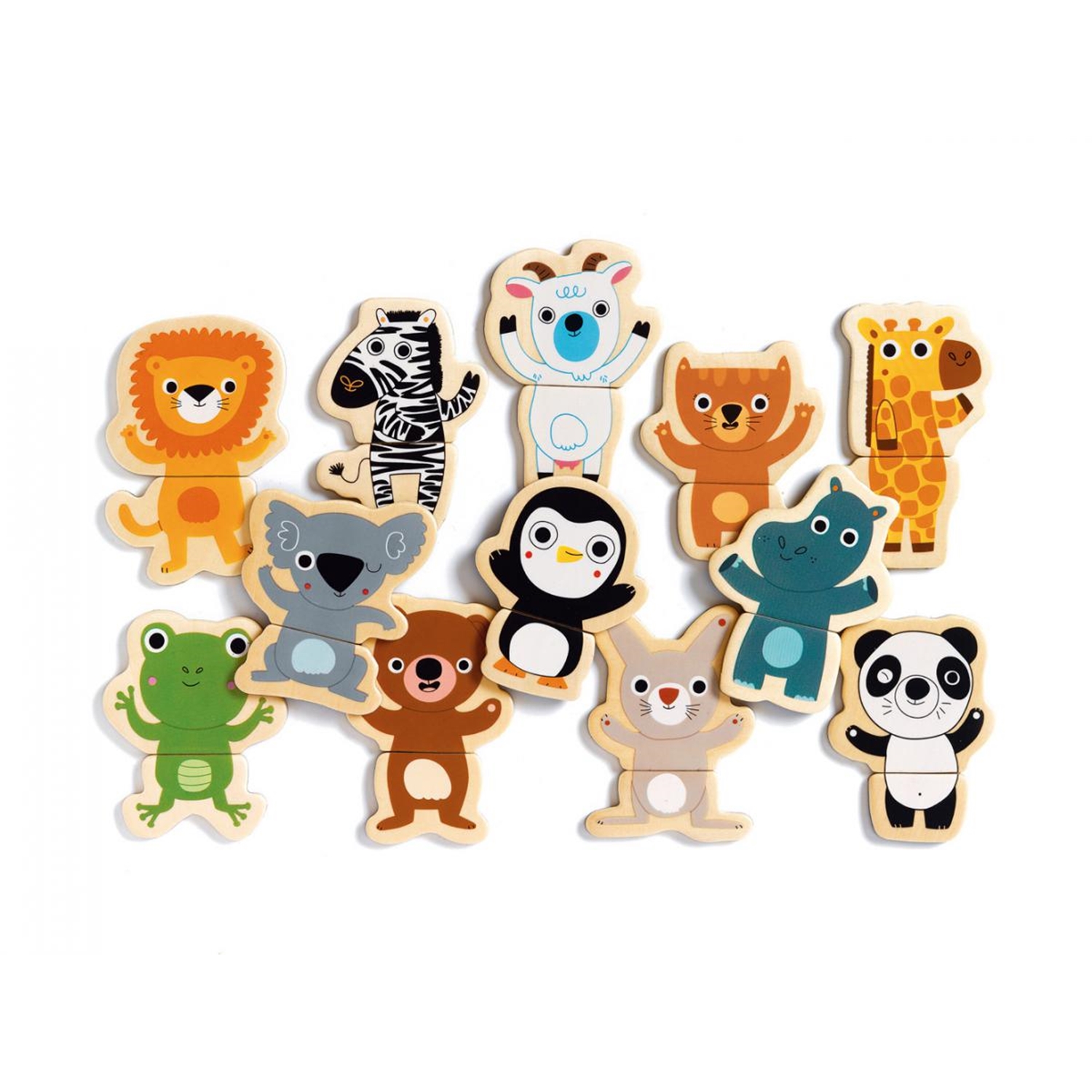 Djeco DJ03118 Holz Magnete: Coucou