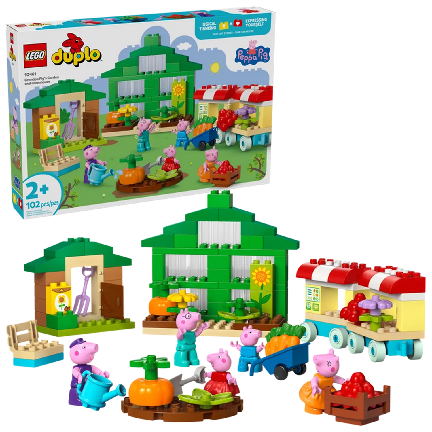 LEGO 10461 DUPLO® Opas Garten und Gewächshaus