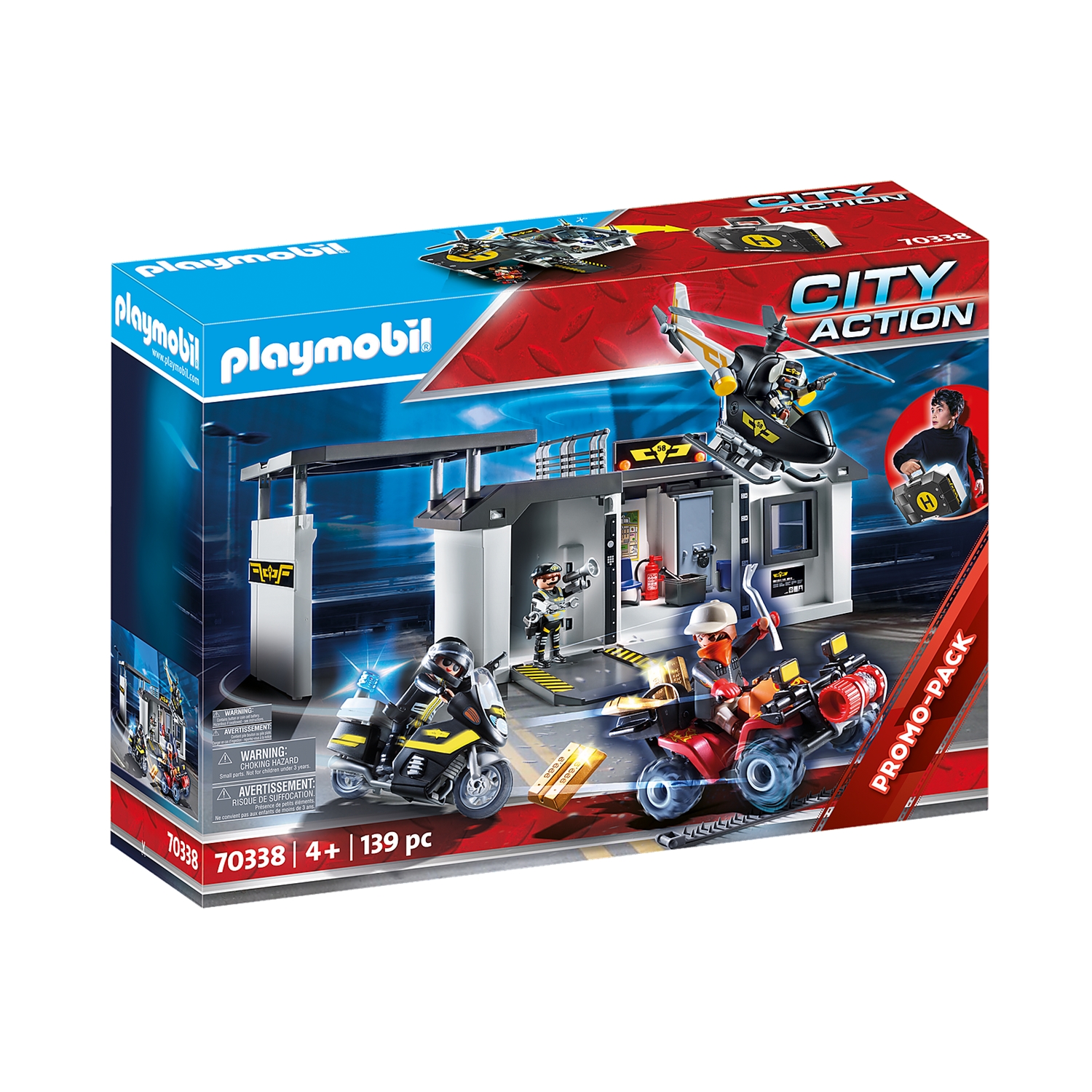PLAYMOBIL 70338 Große Mitnehm-SEK-Zentrale