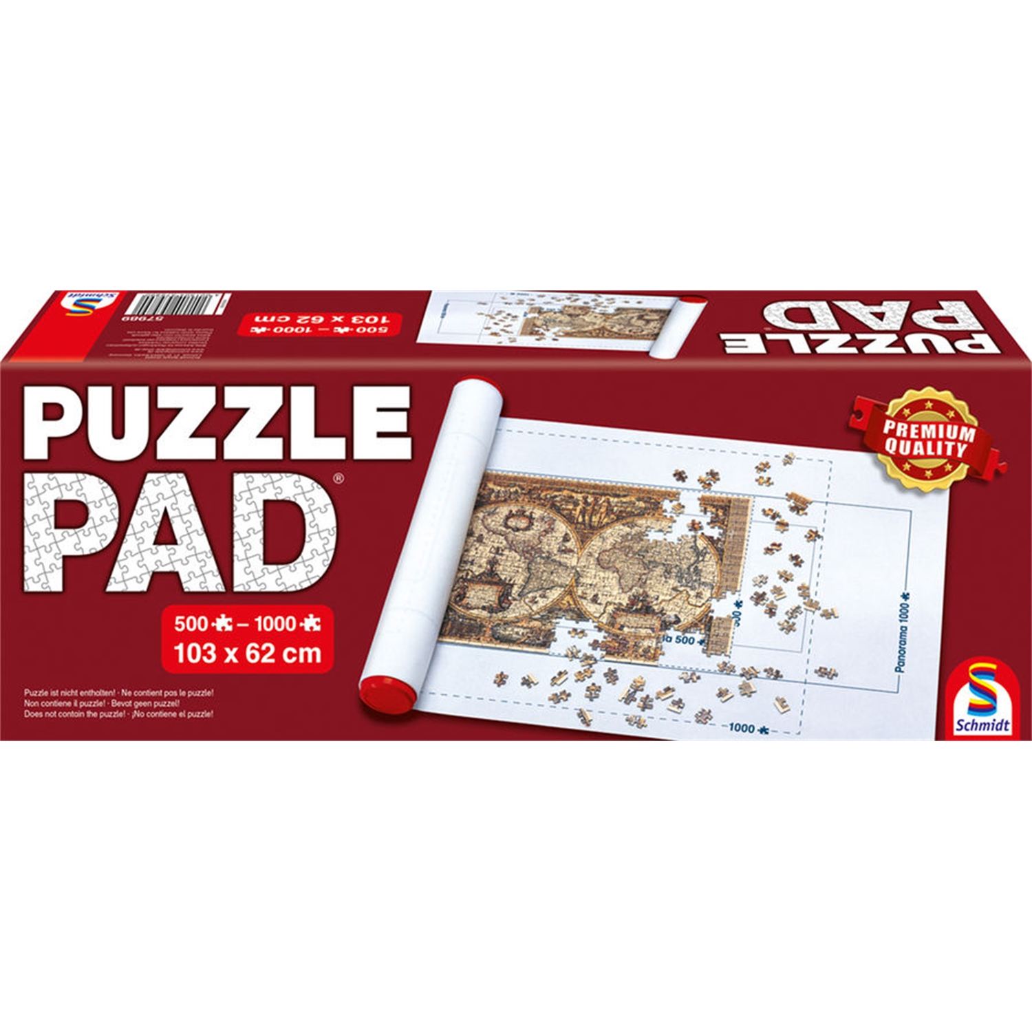 Schmidt Spiele 57989 Puzzle Pad bis 1000 Teile