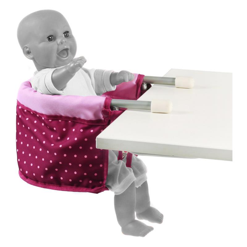 Bayer Chic 2000 735-29 Puppen-Tischsitz, Dots Brombeere