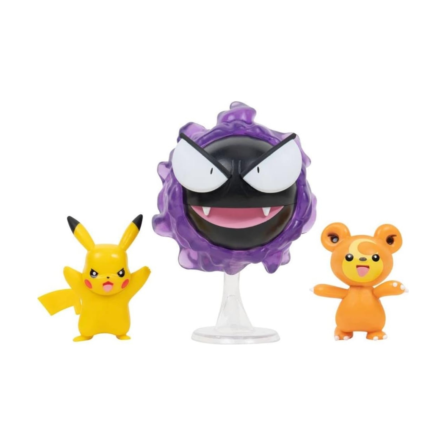 Jazwares PKW2347 PKW - Battle Figure Set (3PK: Teddiursa,Pikachu #9