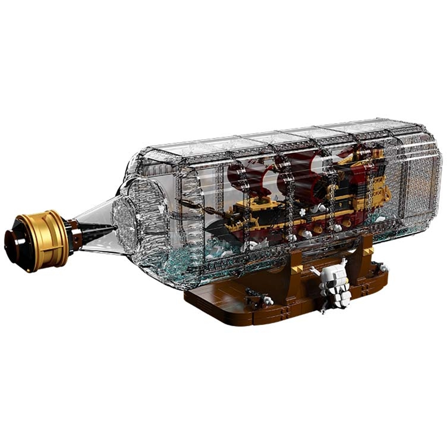 Mould King 10066 Revenge in a Bottle Buddelschiff