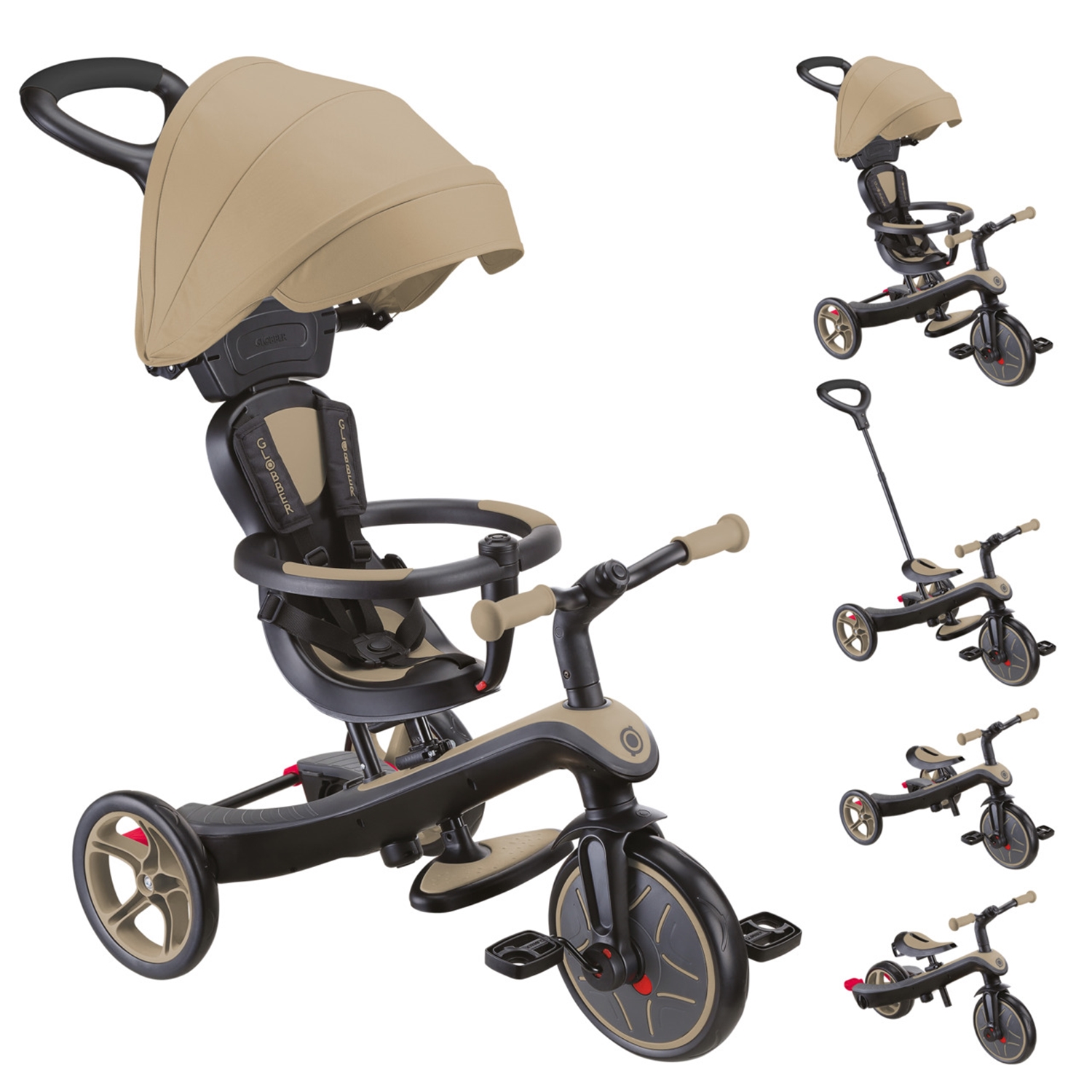 Globber 634-231 GLOBBER EXPLORER TRIKE 4in1 sand