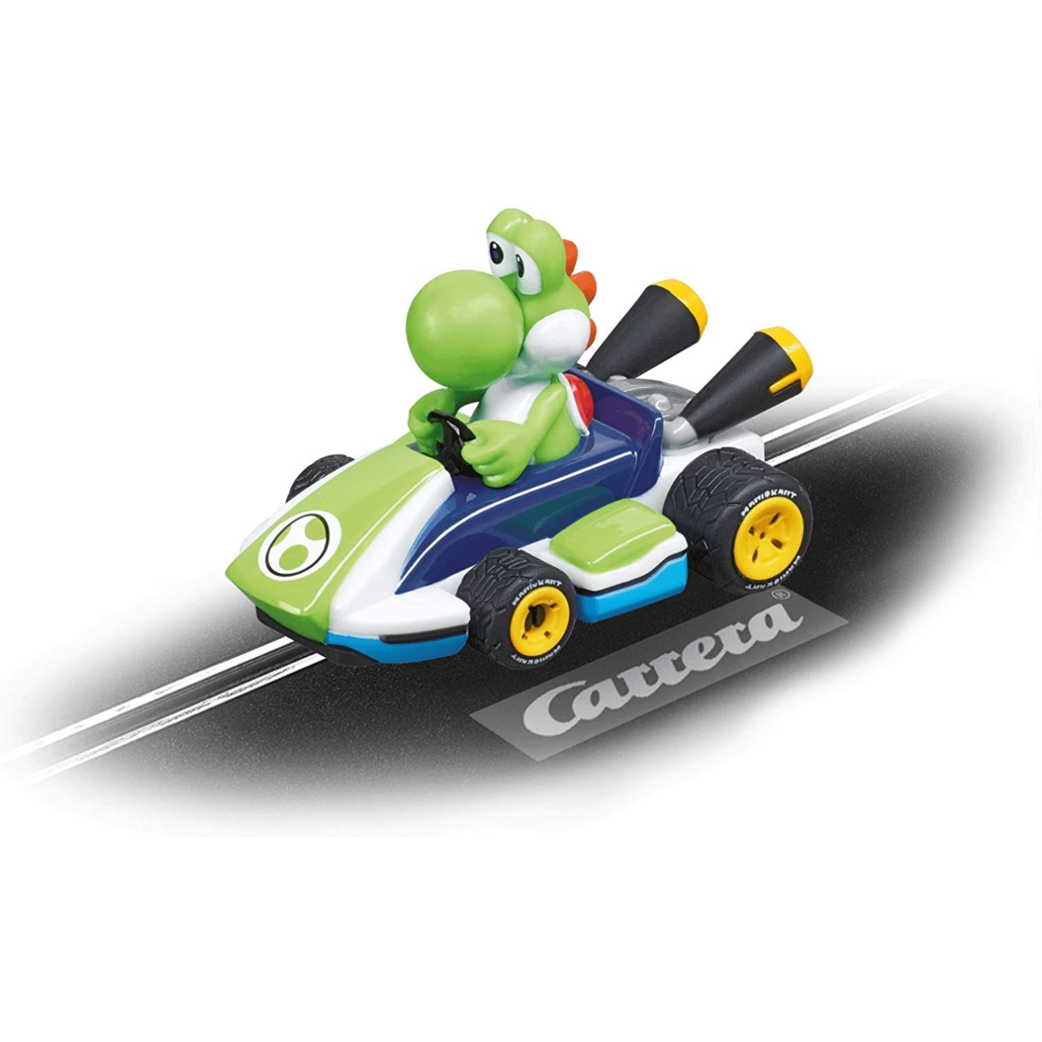 CARRERA 20065003 First Nintendo Mario Kart Yoshi– Rennauto –