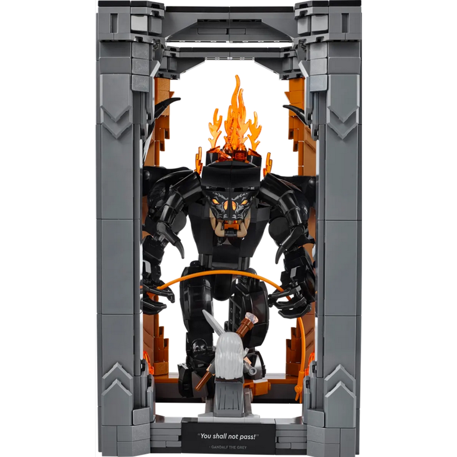 LEGO 10367 Icons Balrog Buchstütze