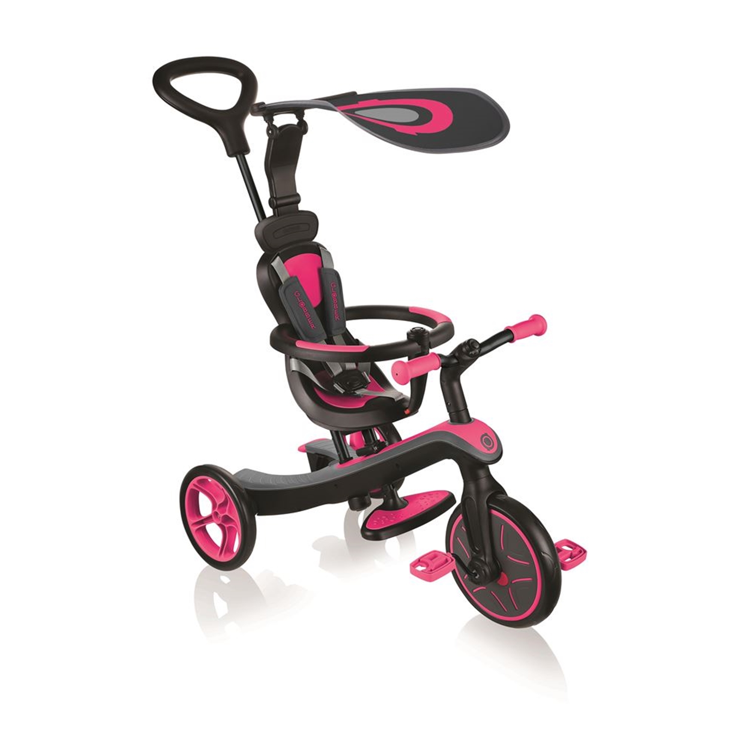 Globber 632-110-2 GLOBBER EXPLORER TRIKE 4in1 fuchsia pink
