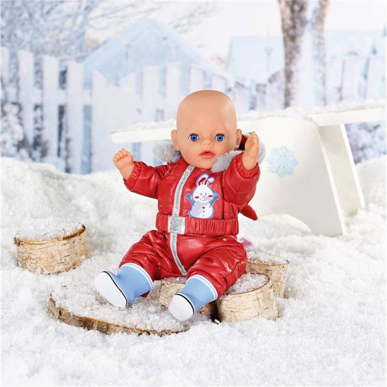 Zapf Creation 833100 BABY born Kindergarten Schneeanzug 36 cm