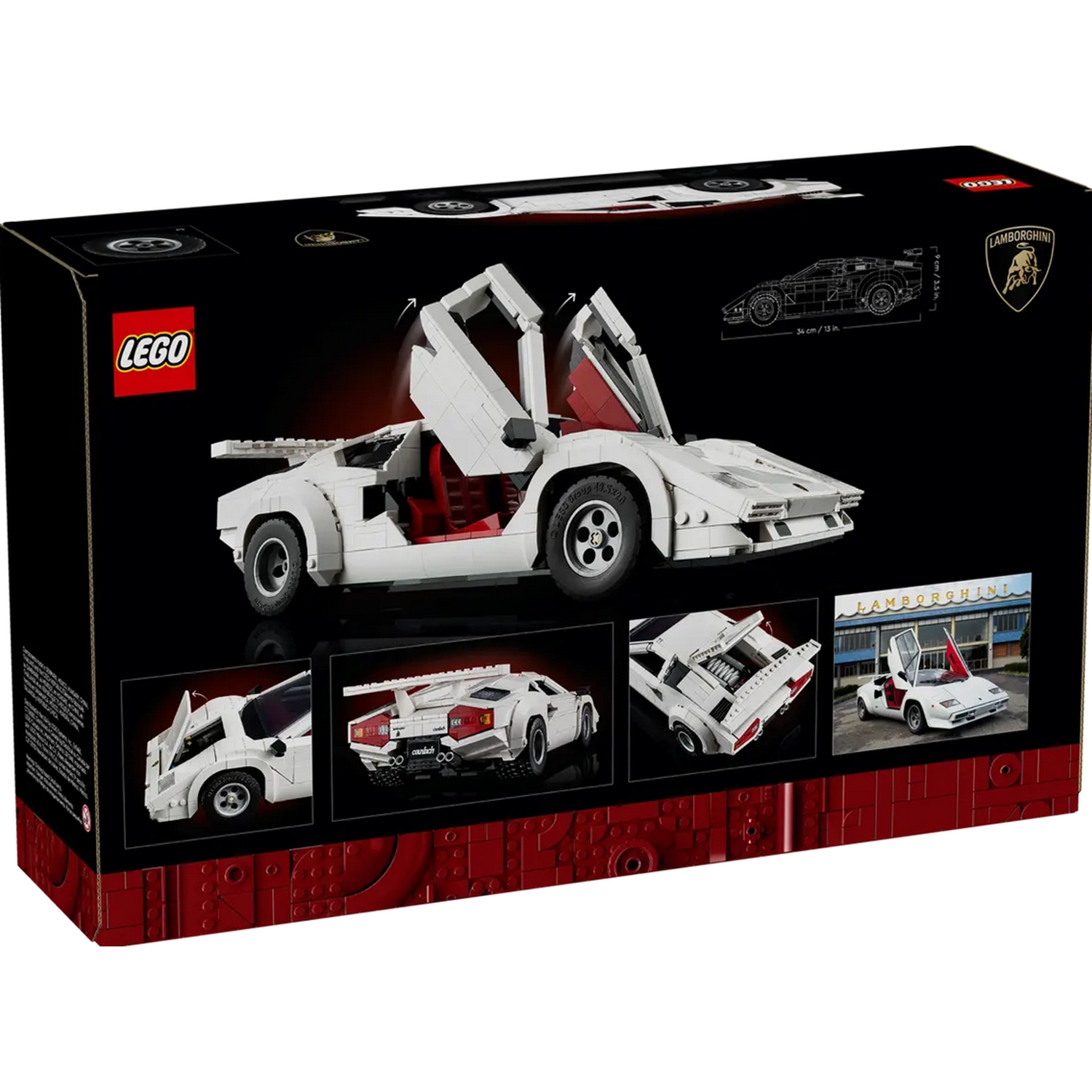 LEGO 10337 Lamborghini Countach 5000 Quattrovalvole