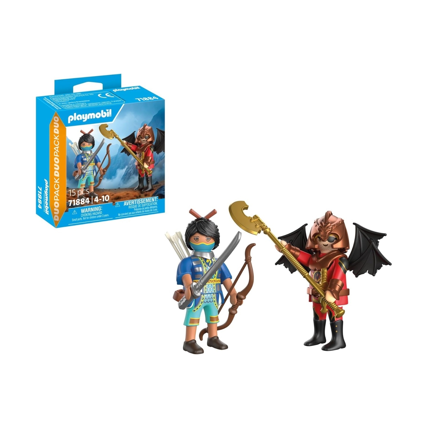 PLAYMOBIL 71884 DuoPack Novelmore vs. Burnham Duell