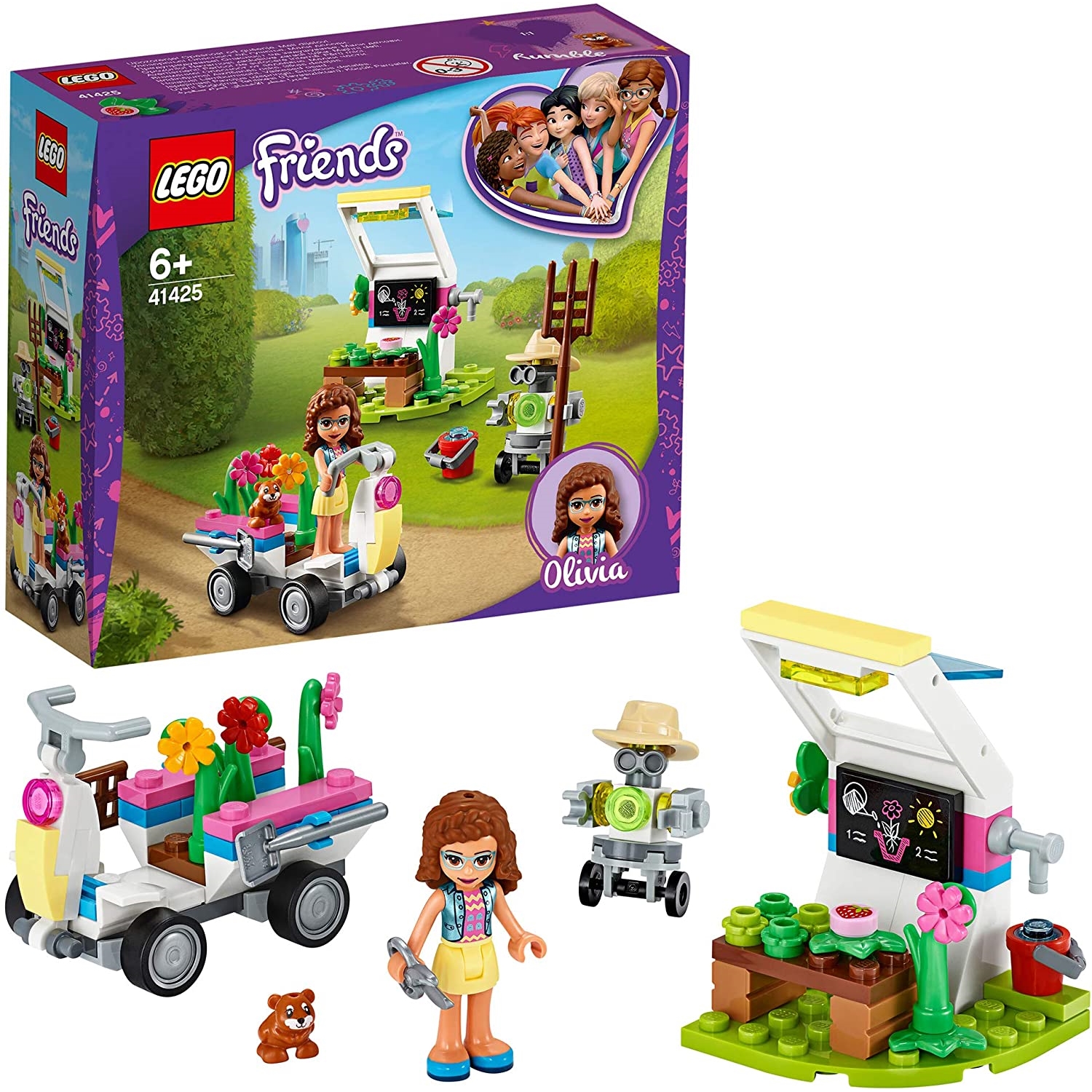 Lego 41425 Friends Olivias Blumengarten