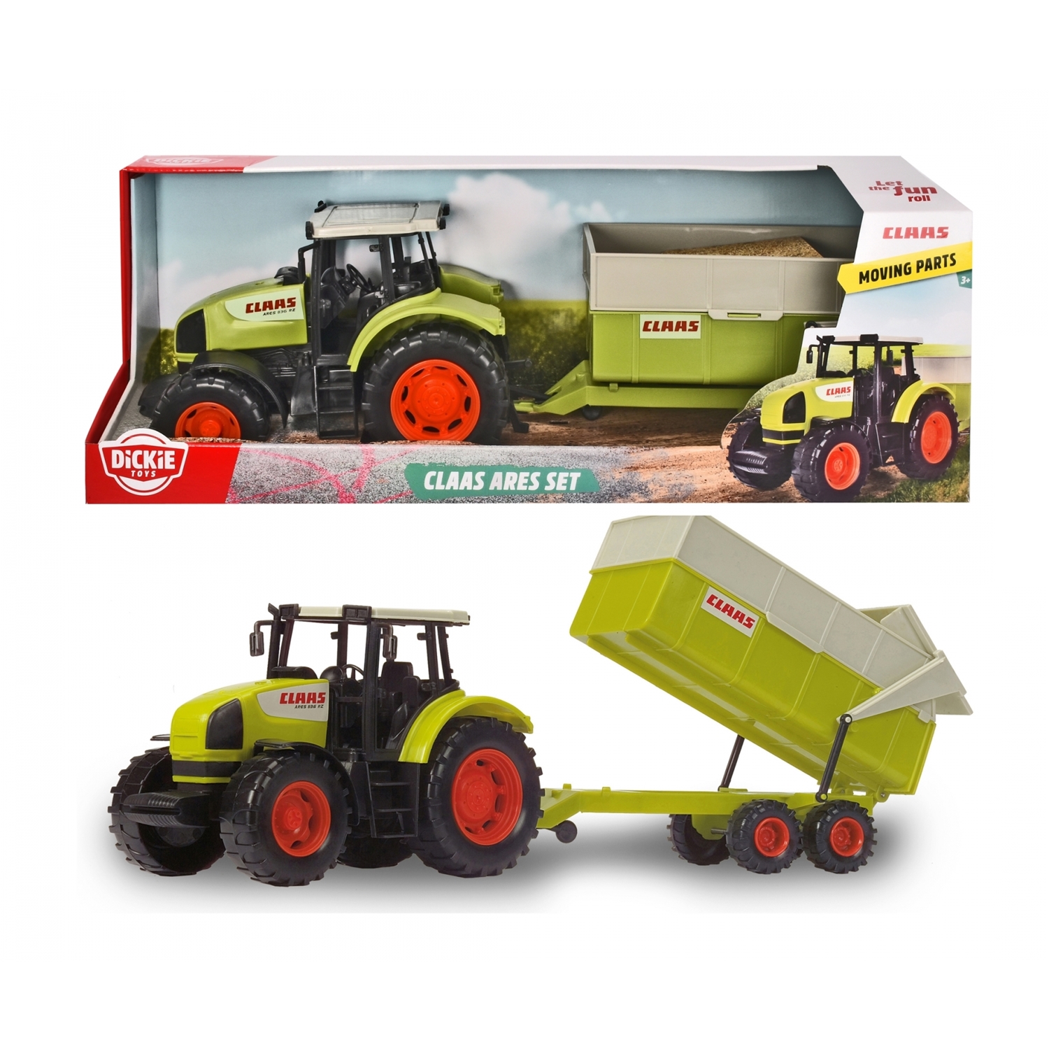 Dickie 203739000 CLAAS Ares Set