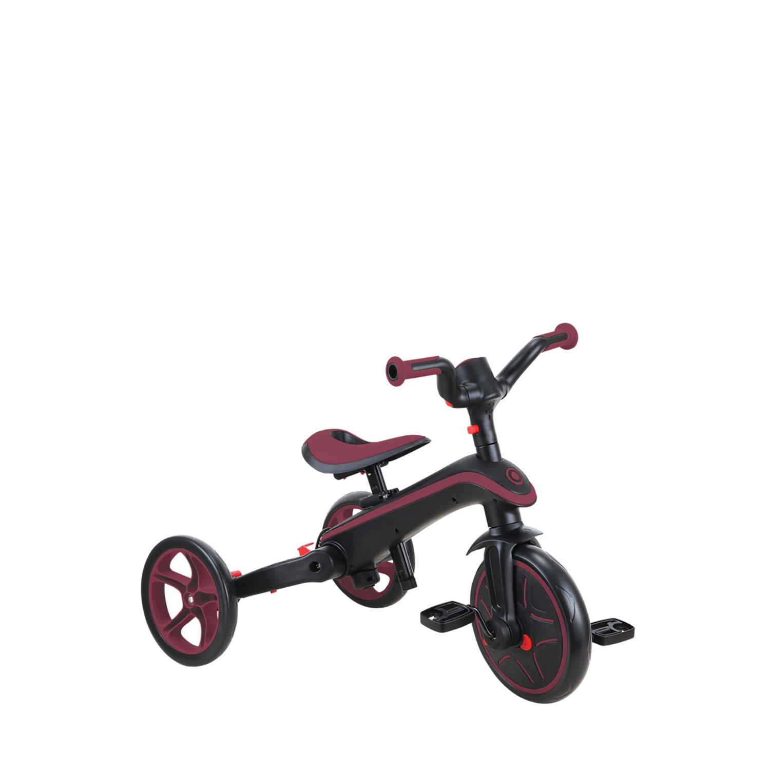 Globber 732-202-2 GLOBBER EXPLORER TRIKE FOLDABLE 4in1 dunkelrot