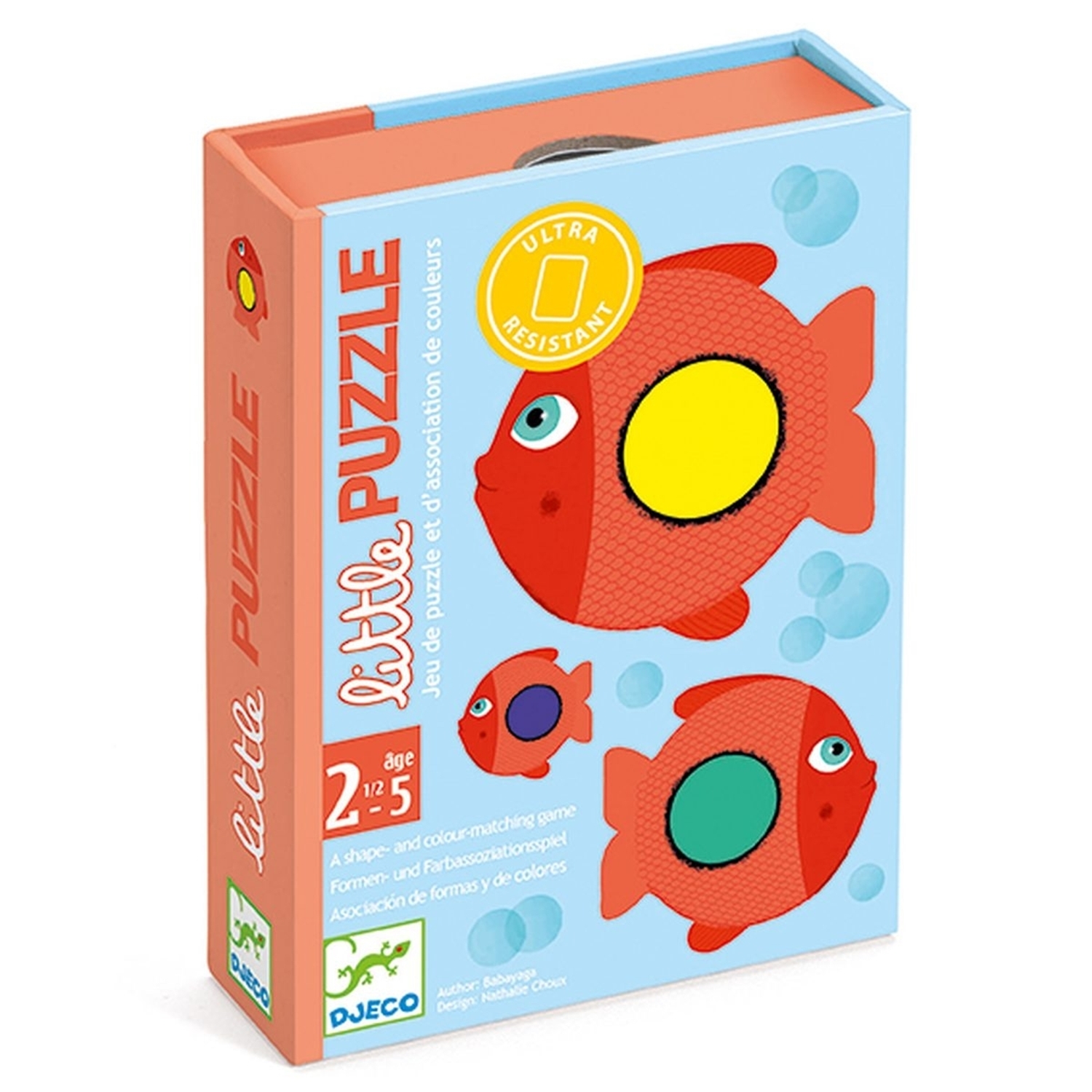 Djeco DJ05060 Kartenspiel für Kleine: Little Puzzle