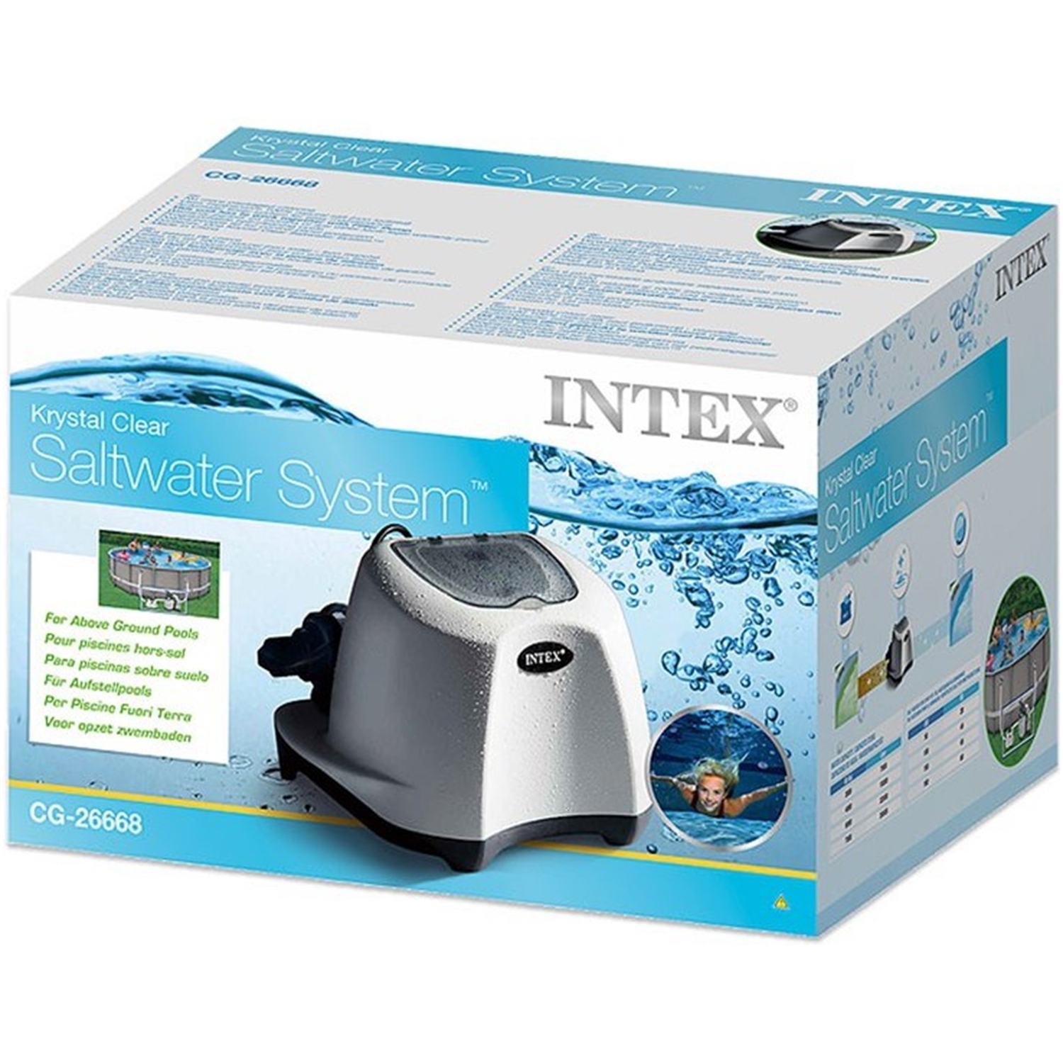 Intex 26668GS Chlorinator Salzwassersystem bis 26.500 Liter
