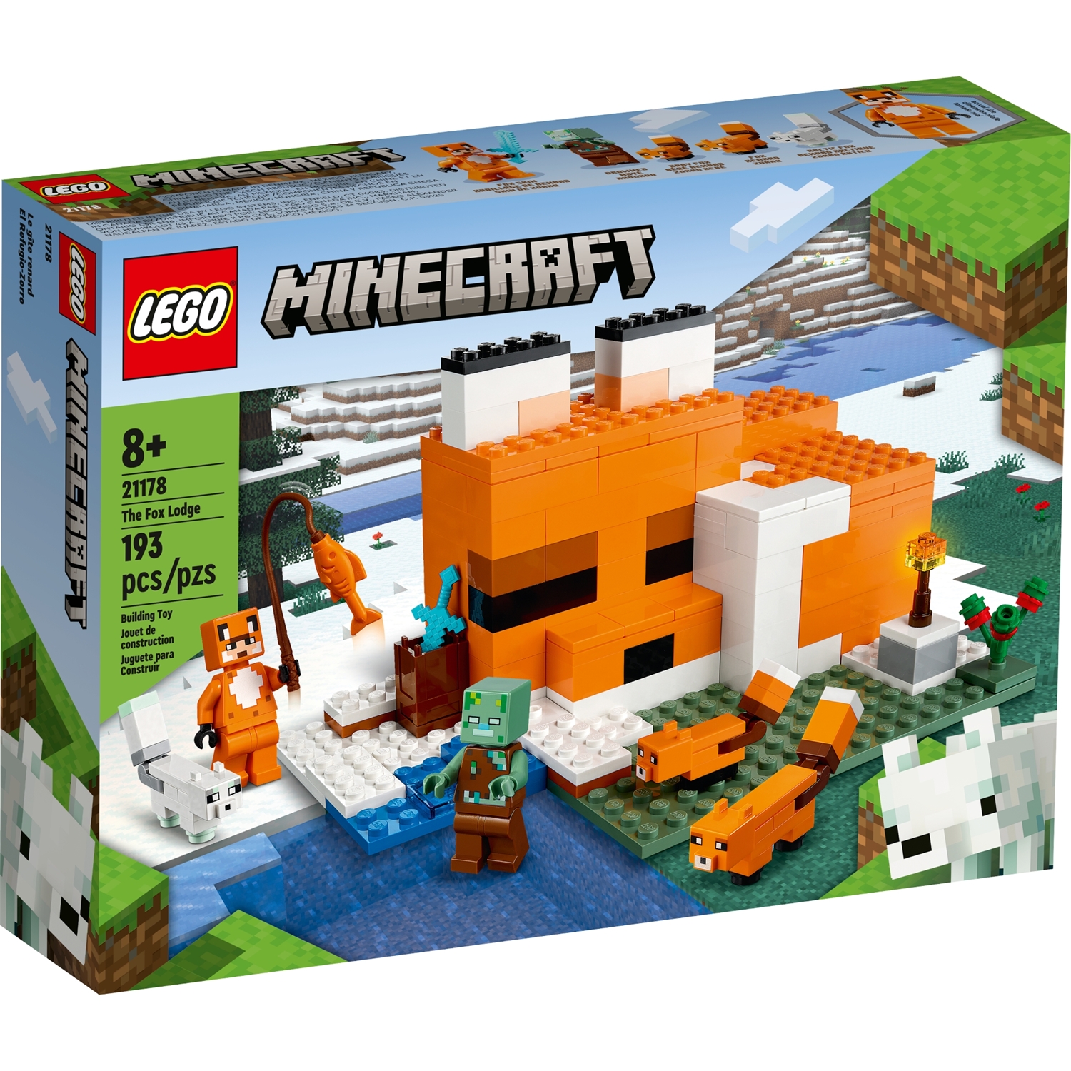 Lego 21178 Minecraft® Die Fuchs-Lodge