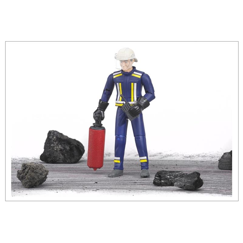 Bruder 60100 Feuerwehrmann mit Zubehör