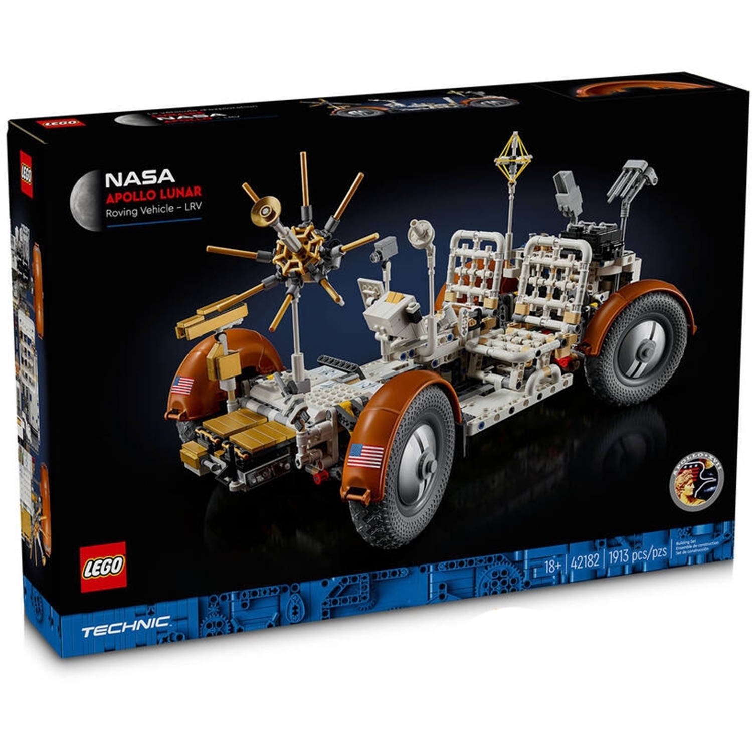 LEGO 42182 Technic NASA Apollo Lunar Roving Vehicle (LRV)