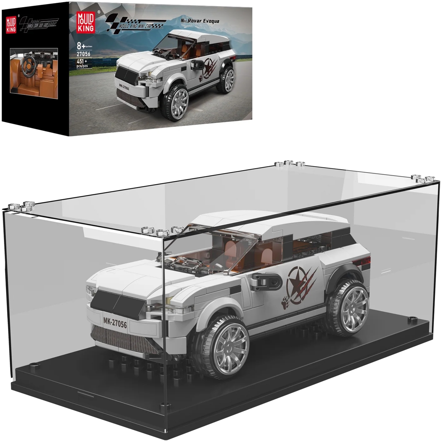 Mould King 27056 SUV Rovar Evoqua + Showcase