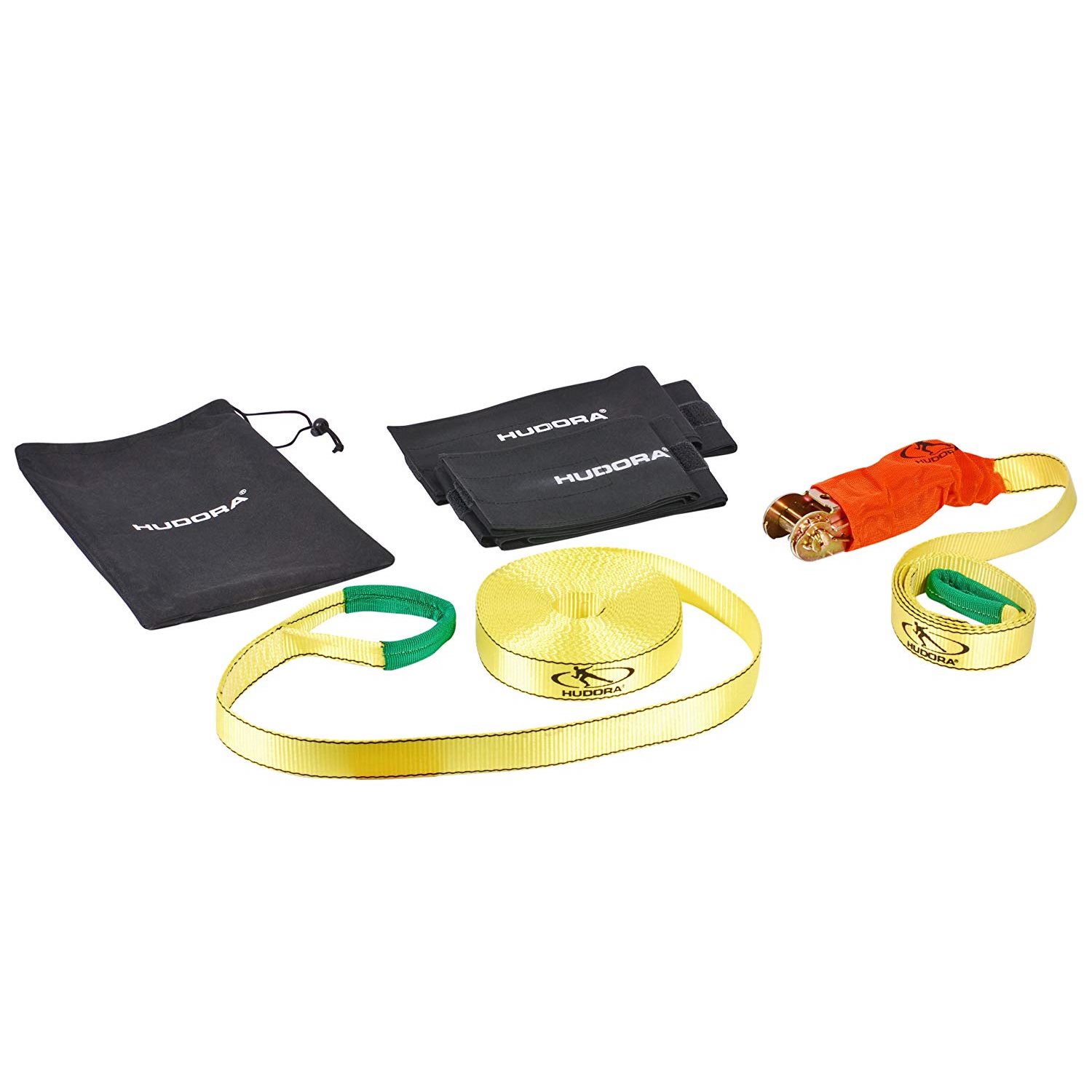 Hudora 76656 Slackline Set mit Baumschutz