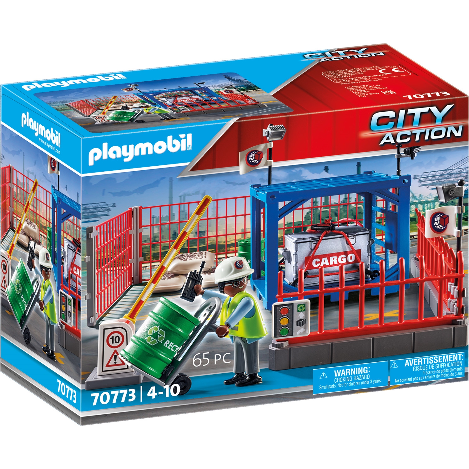 PLAYMOBIL 70773 City Action 70773 Frachtlager