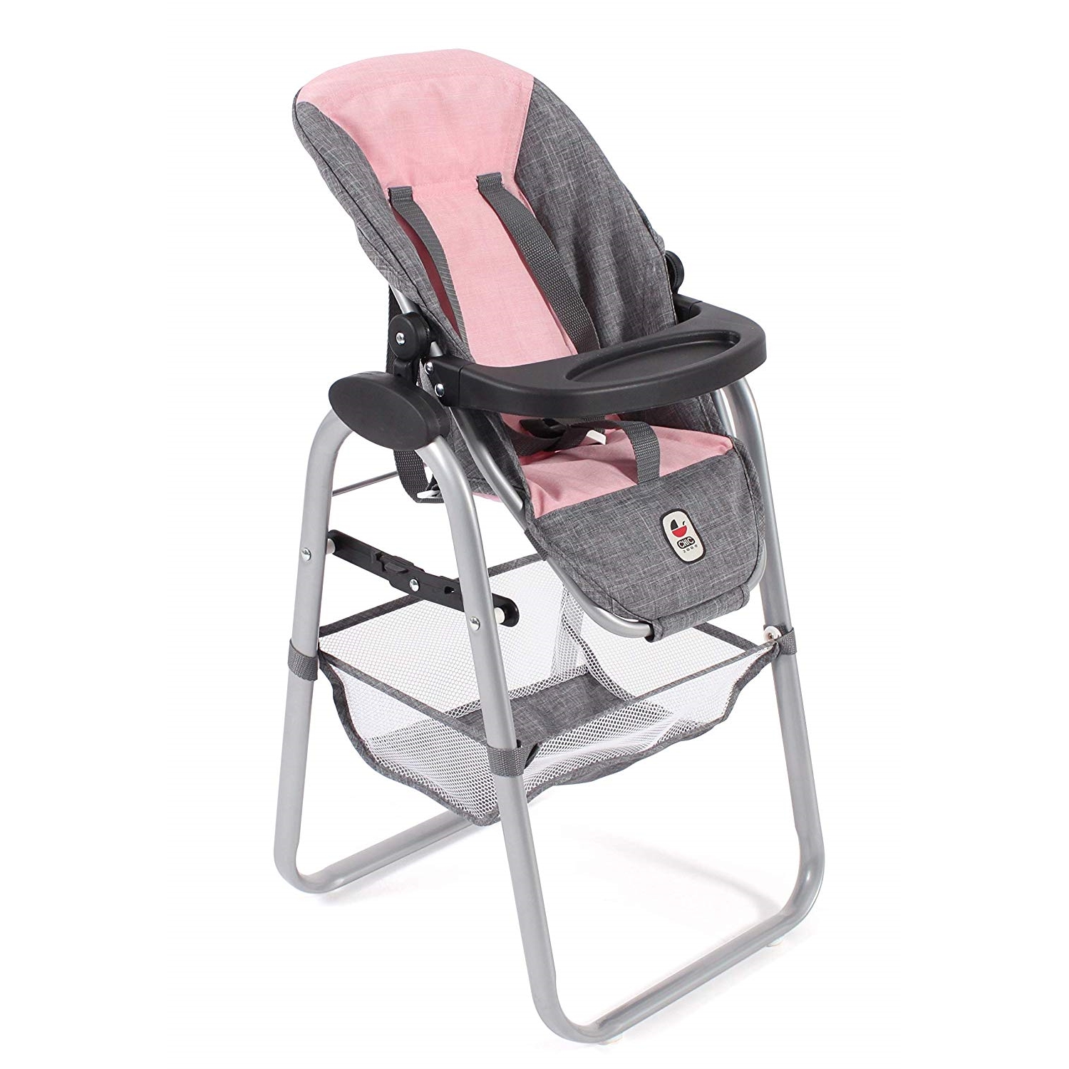 Bayer Chic 2000 655-15 Hochstuhl Melange grau-rosa