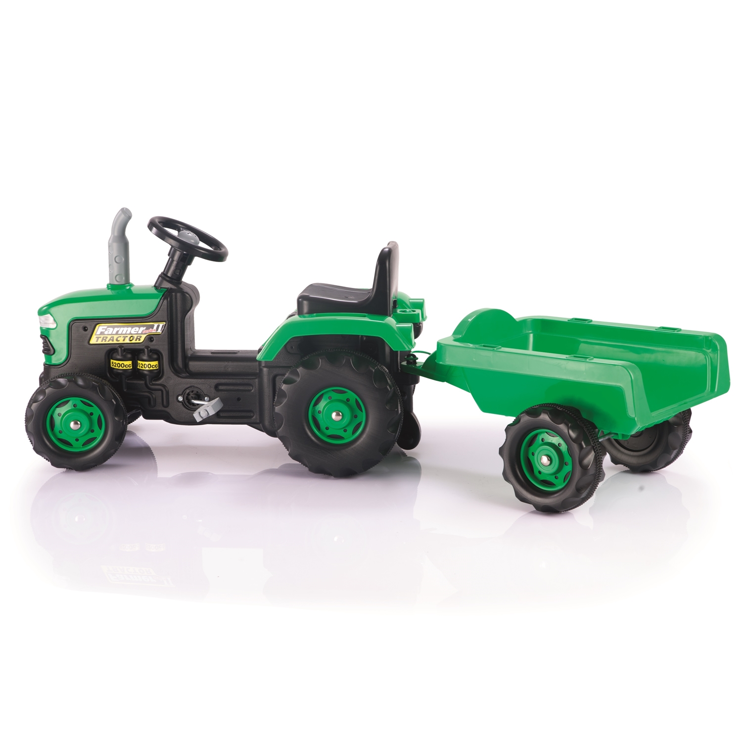 Dolu 8053 Trettraktor mit Anhänger