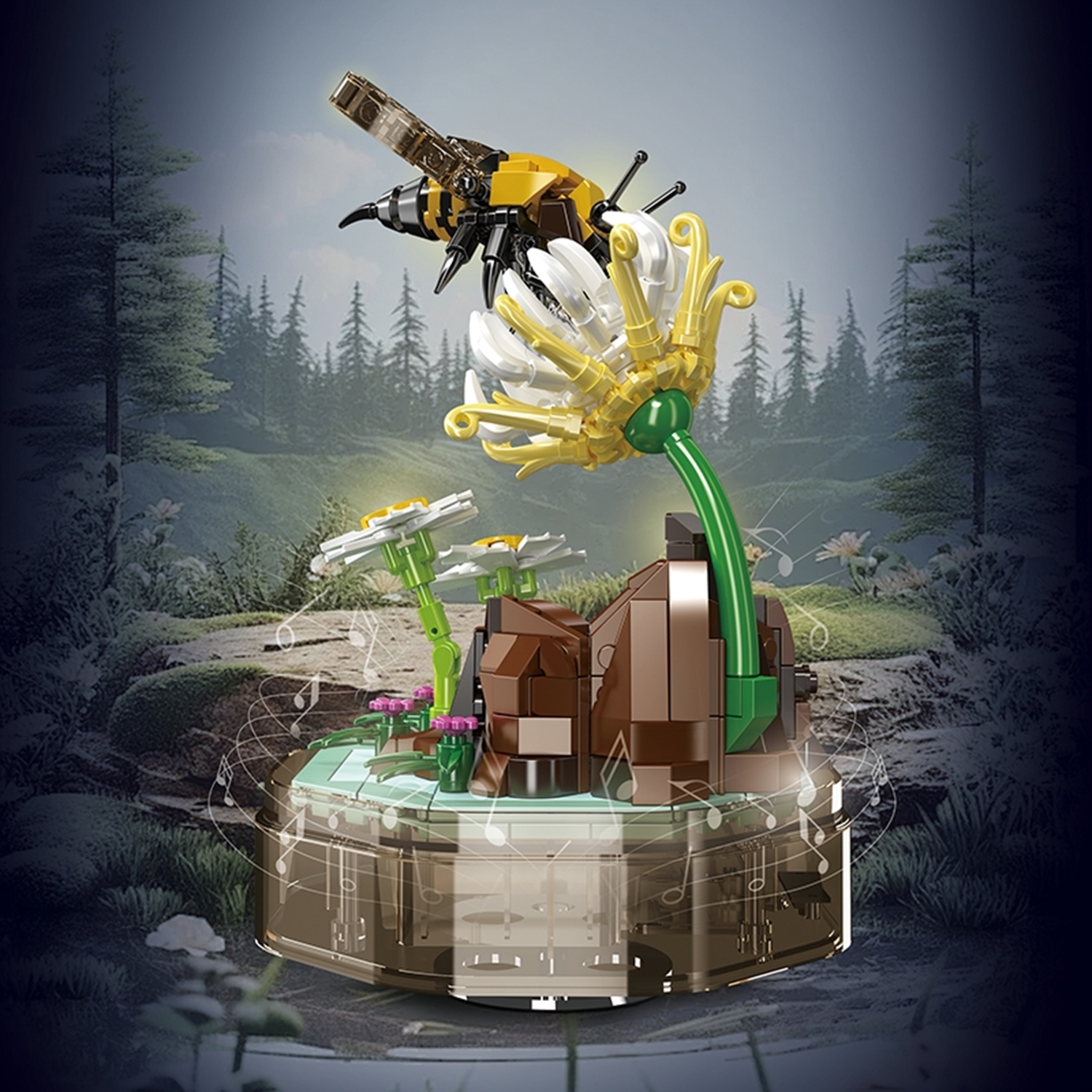 Mould King 10104 Spieluhr Biene