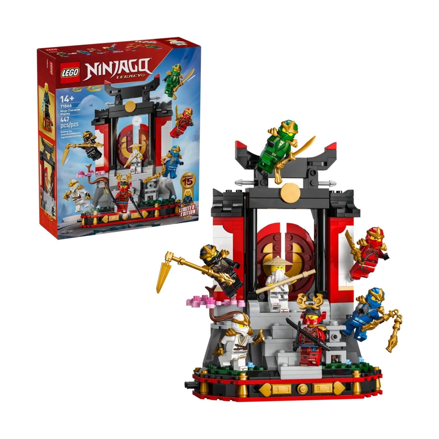 LEGO 71866 15-jähriges Jubiläum: Ninja-Charaktere zum Ausstel