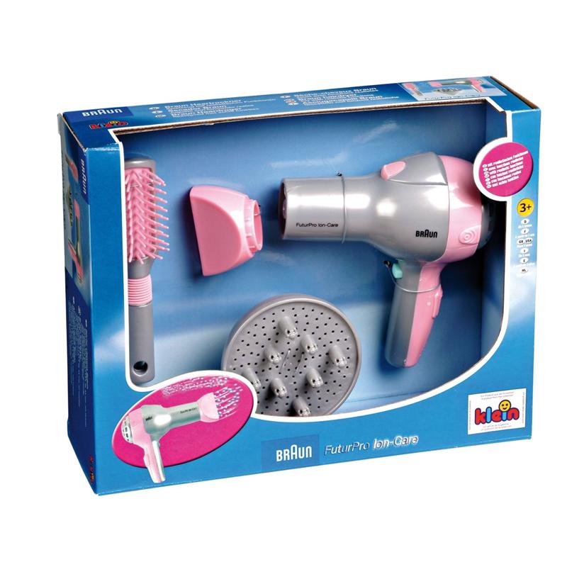 Theo Klein 5850 Braun Haartrockner - Set