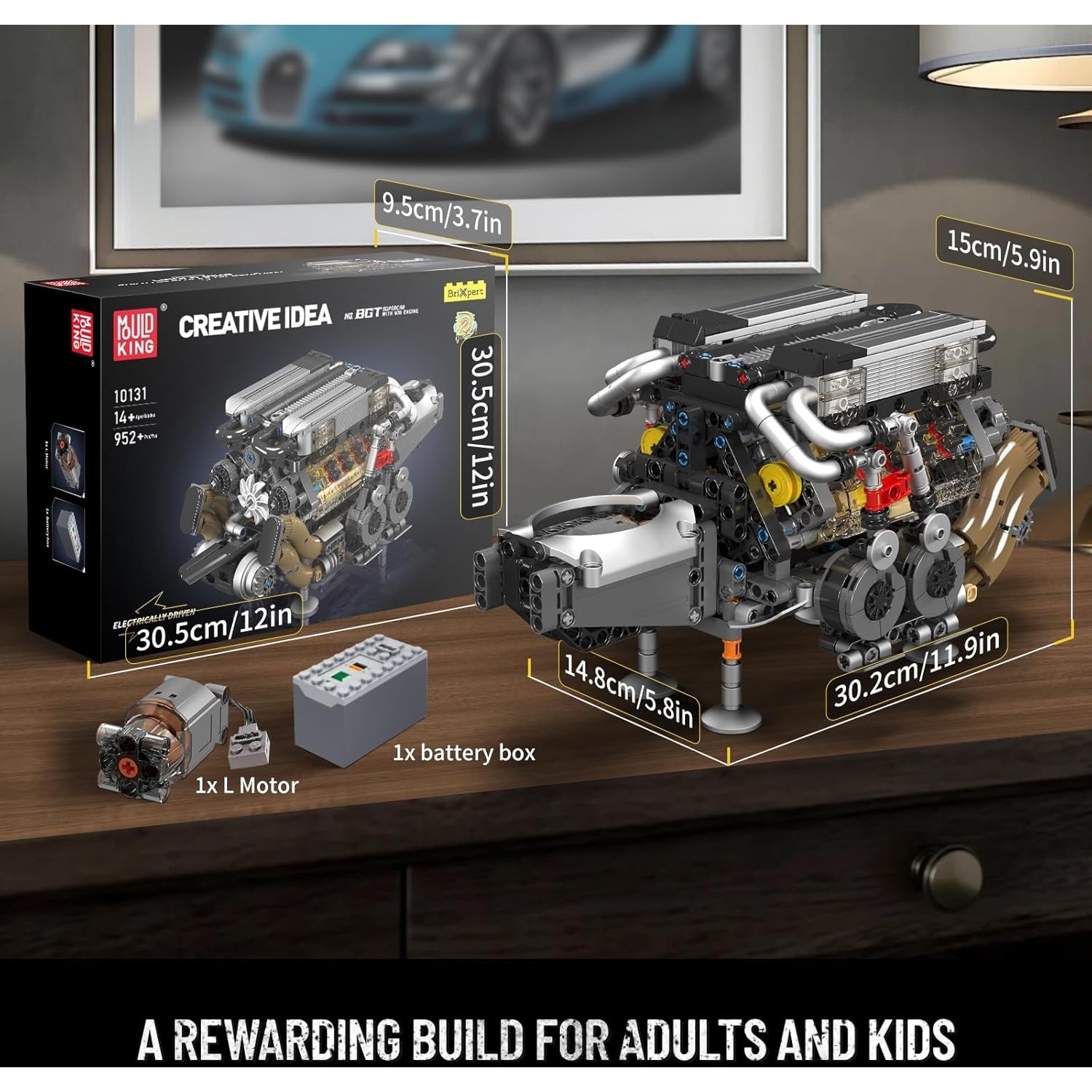 Mould King 10131 BGT W16 Motor