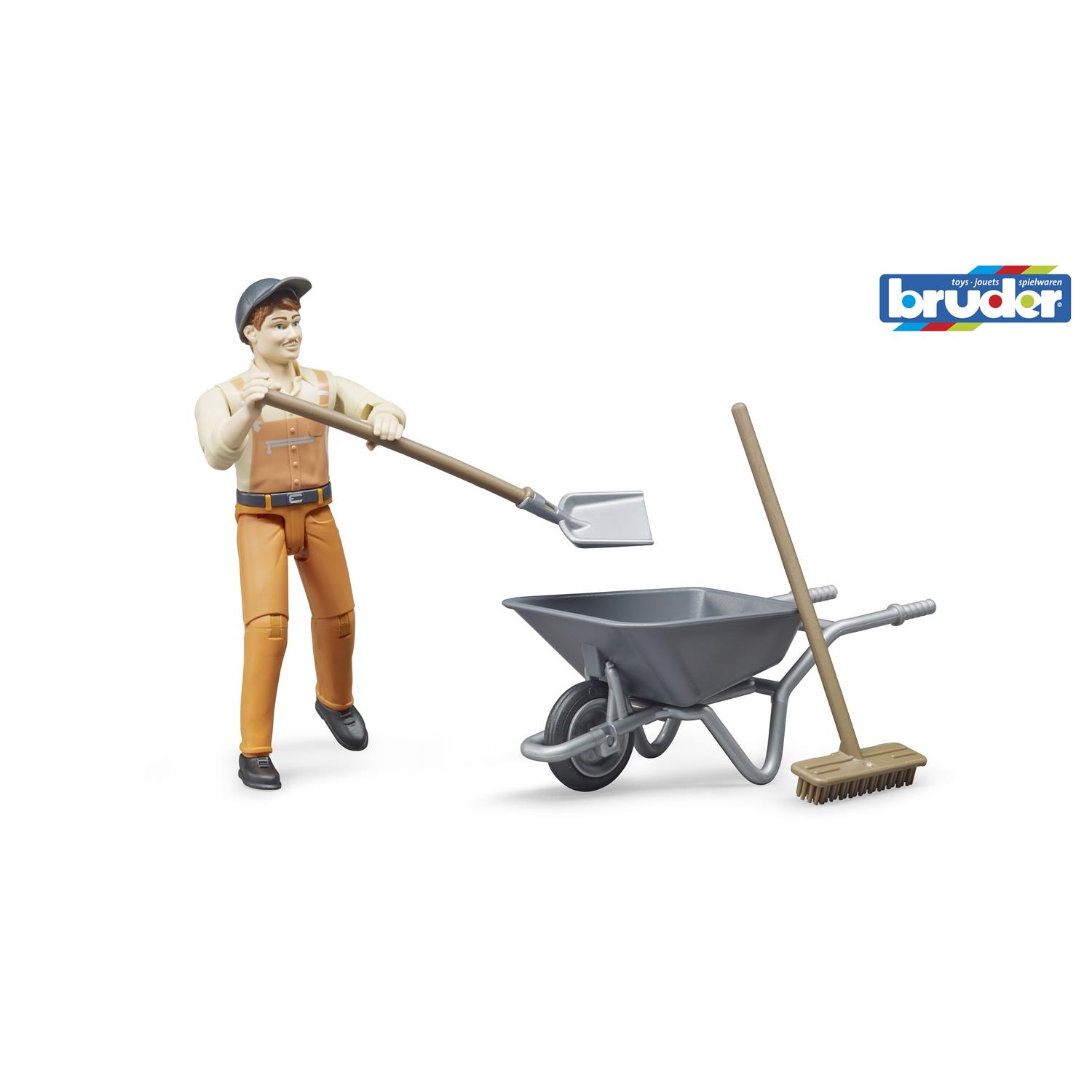Bruder 62130 Figurenset Kommunalarbeiter