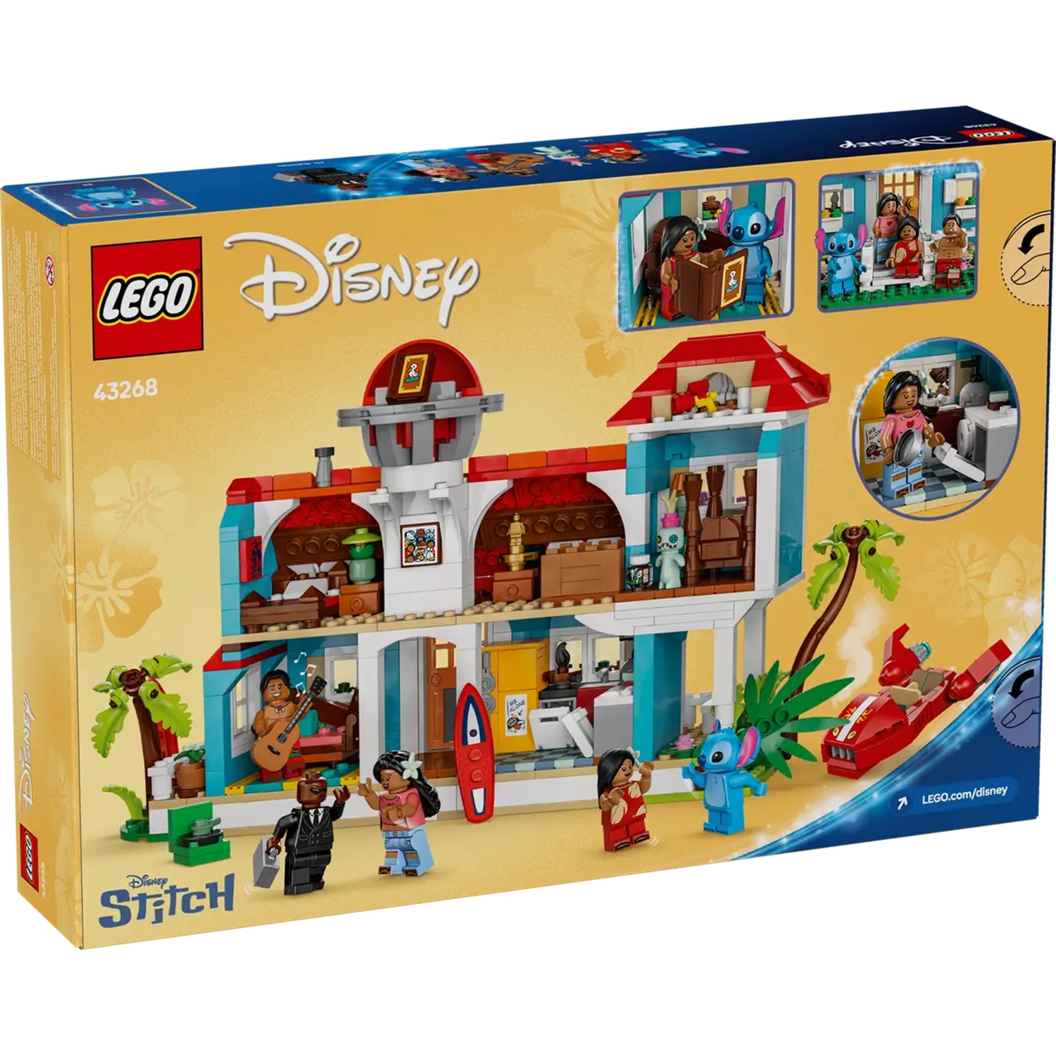 LEGO 43268 Das Strandhaus aus „Lilo und Stitch“