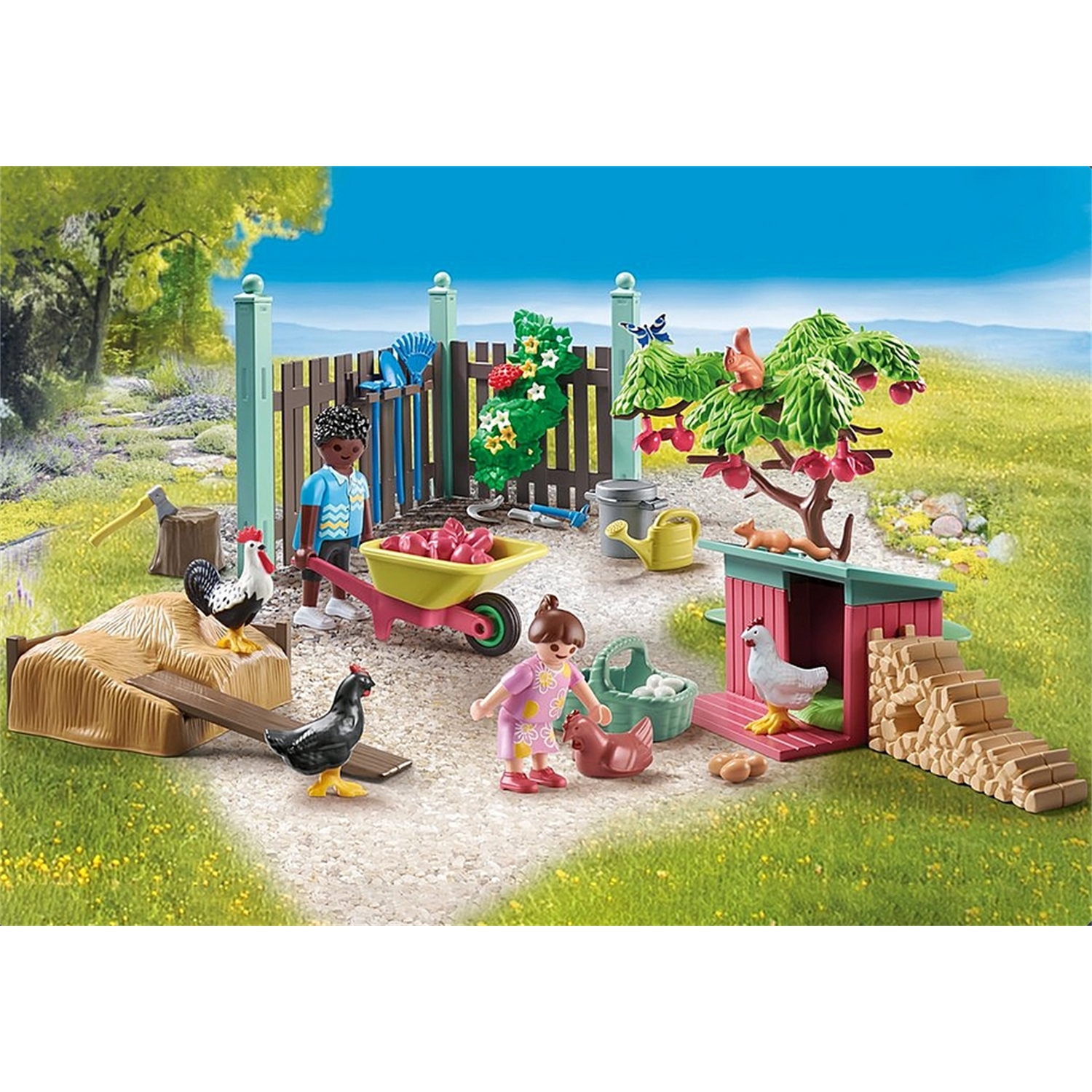 PLAYMOBIL 71510 Kleine Hühnerfarm im Tiny House Garten