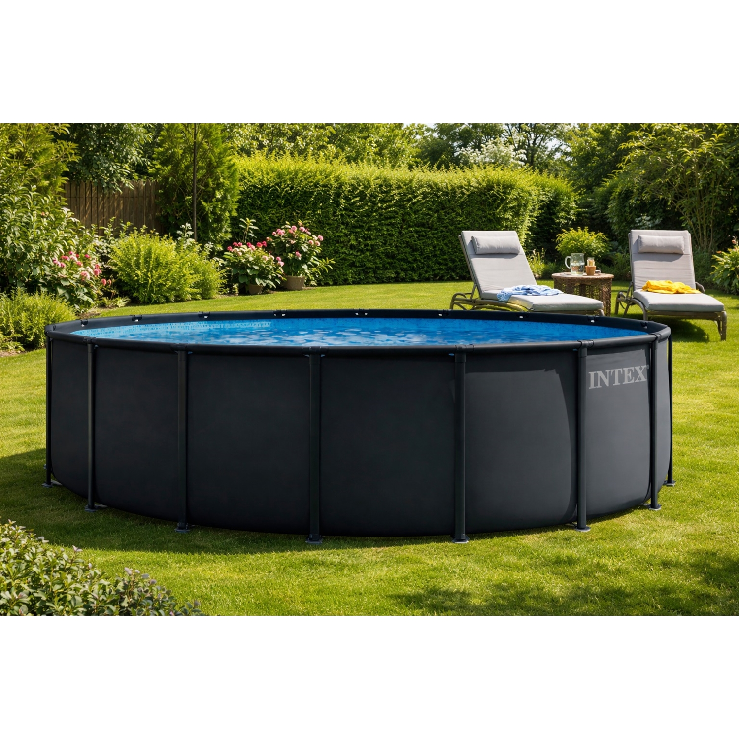 Intex 26326GS Ultra XTR Frame Pool-Set 488x122 mit Sandfilter