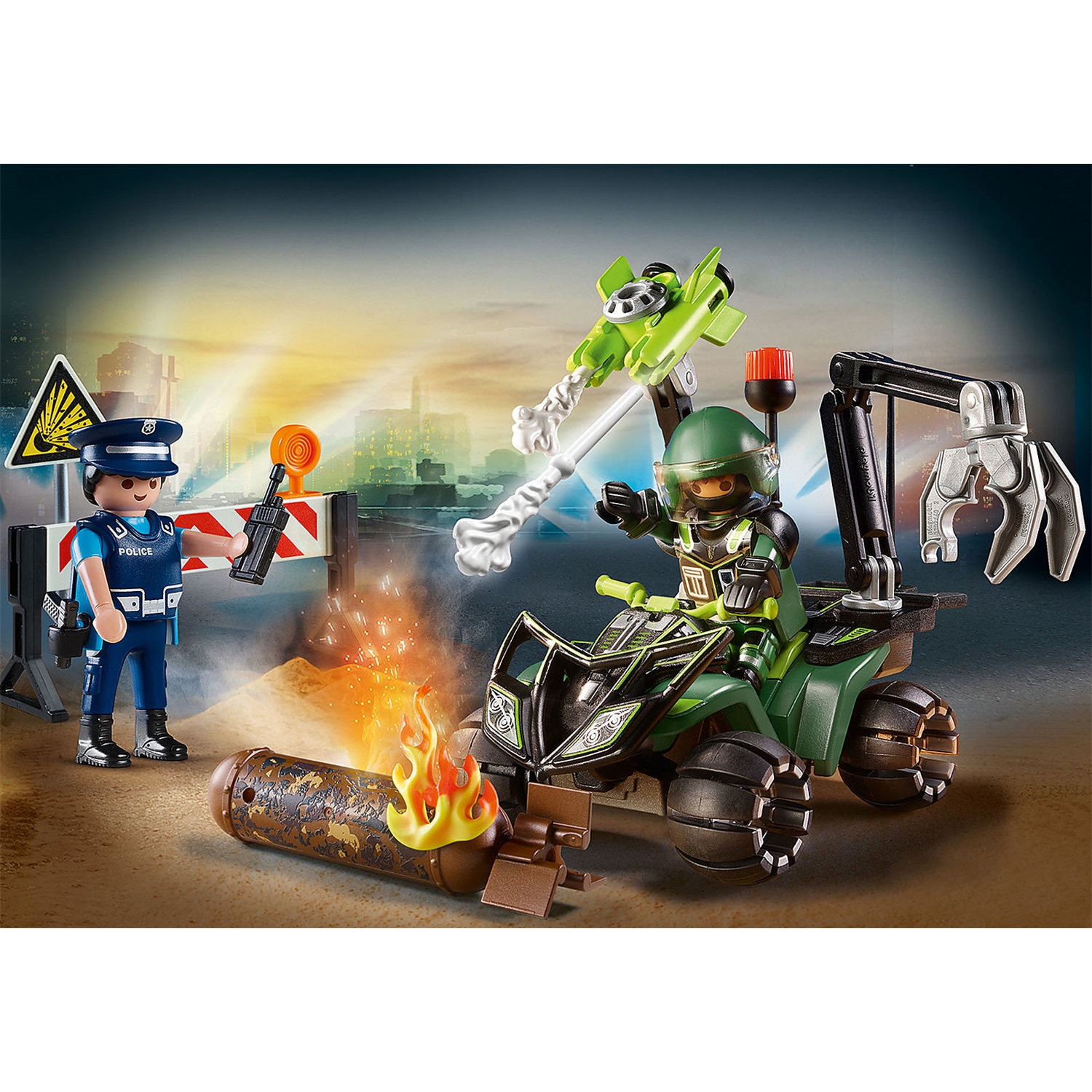 PLAYMOBIL 70817 City Action 70817 Starter Pack Polizei: